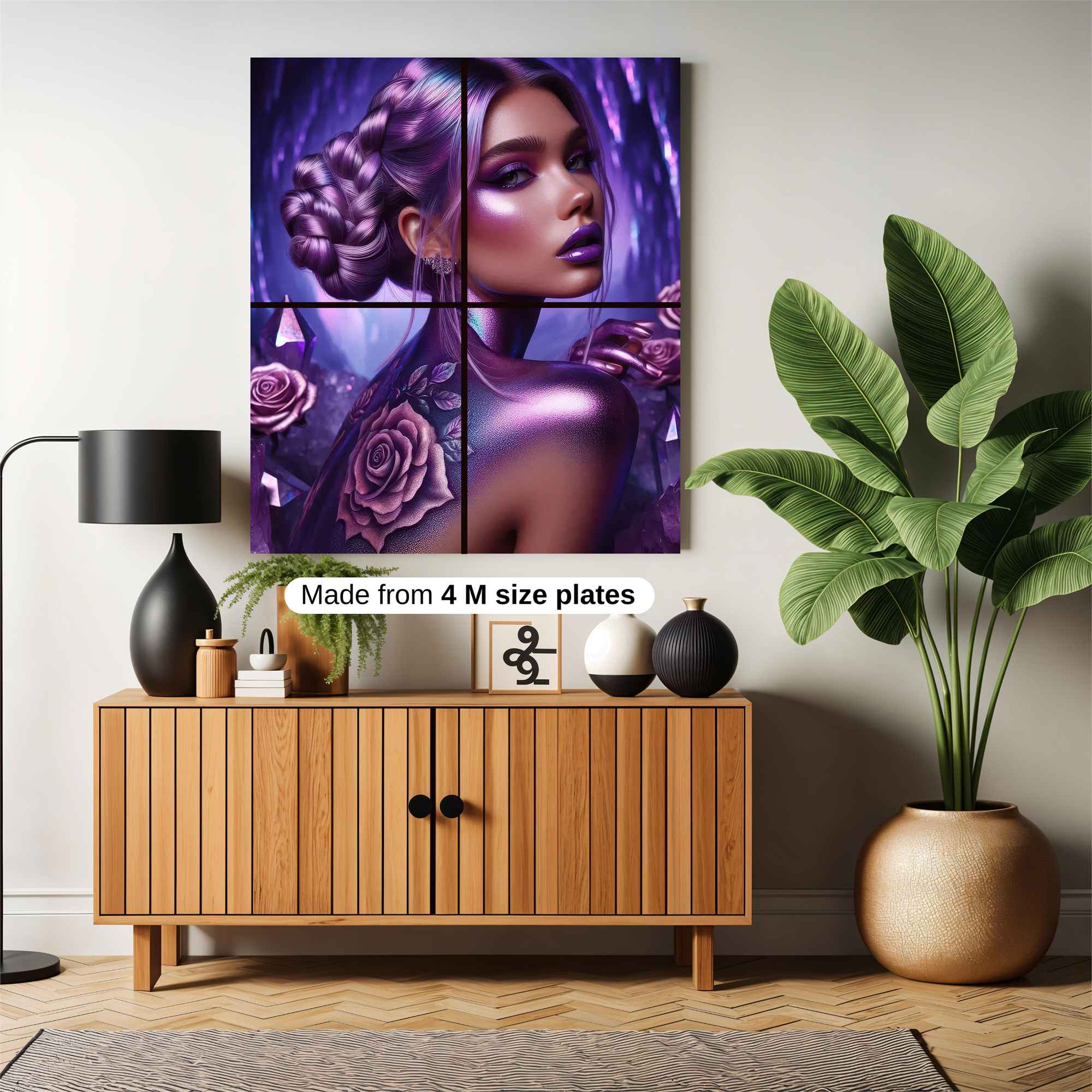 Amethyst Enchantress Safe Wall Magnetic / M
