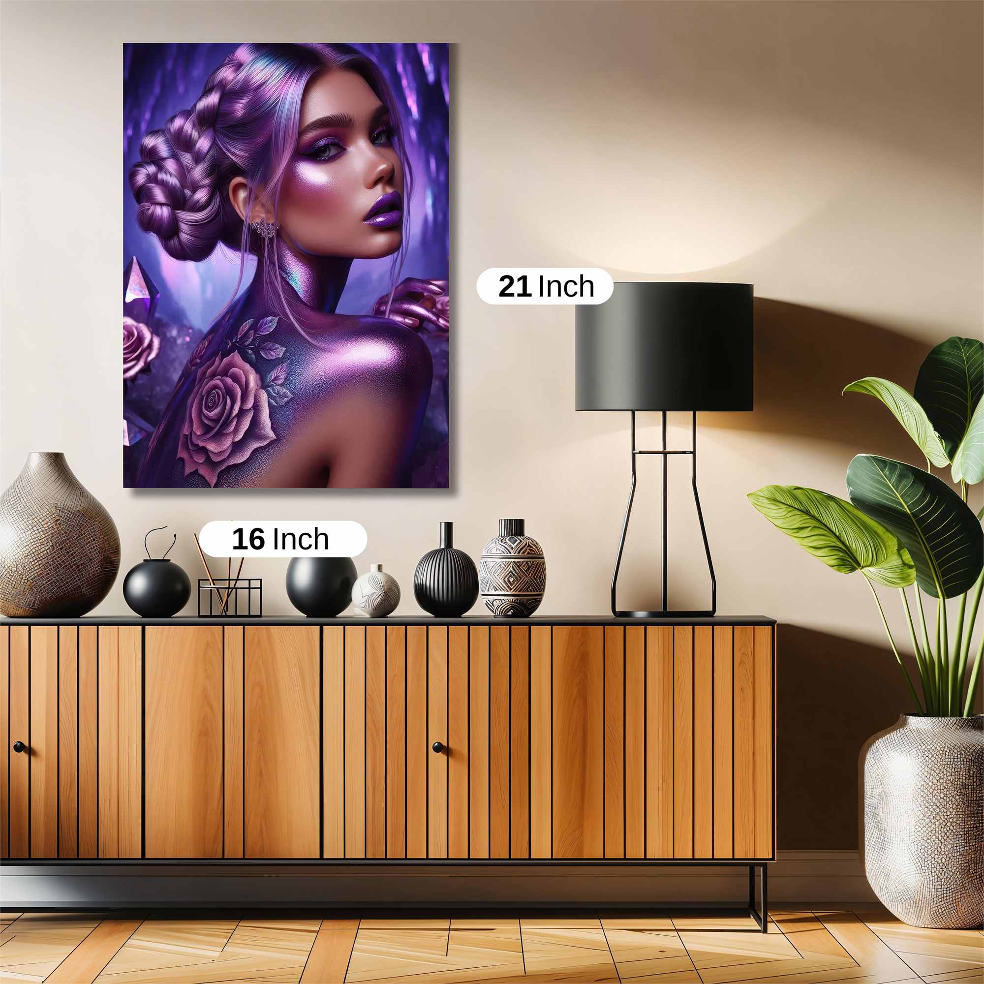 Amethyst Enchantress Safe Wall Magnetic / M