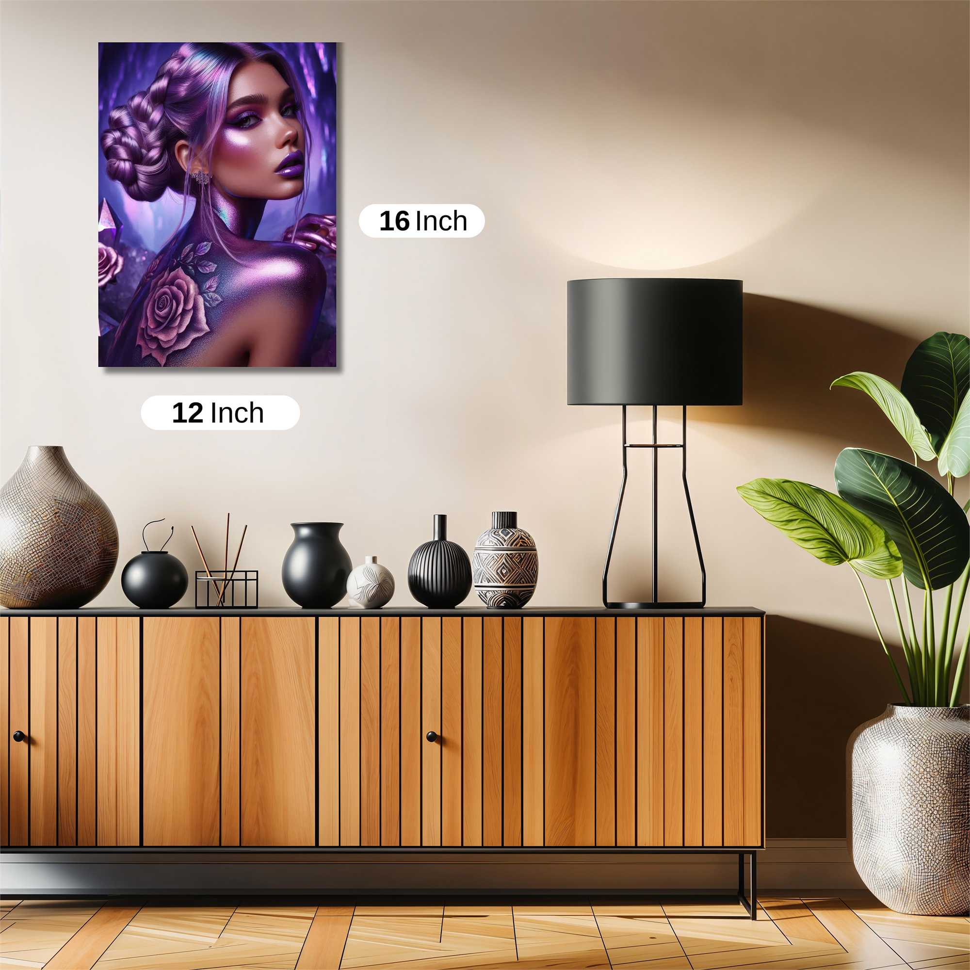 Amethyst Enchantress Safe Wall Magnetic / M