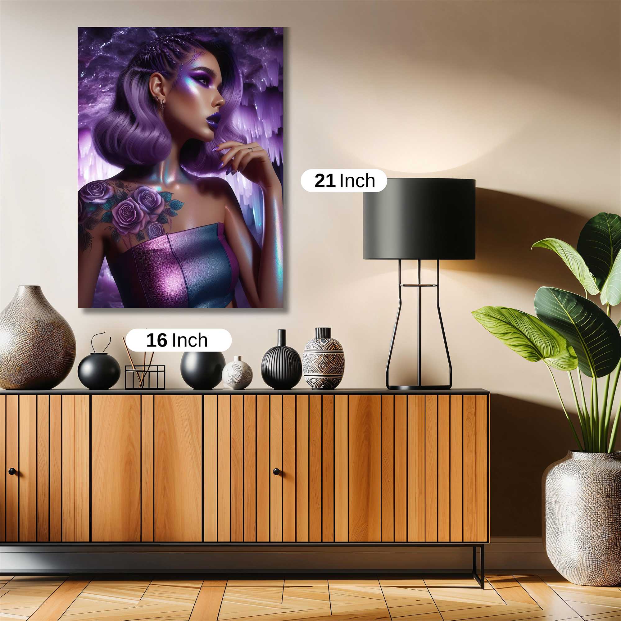 Amethyst Enigma Safe Wall Magnetic / M