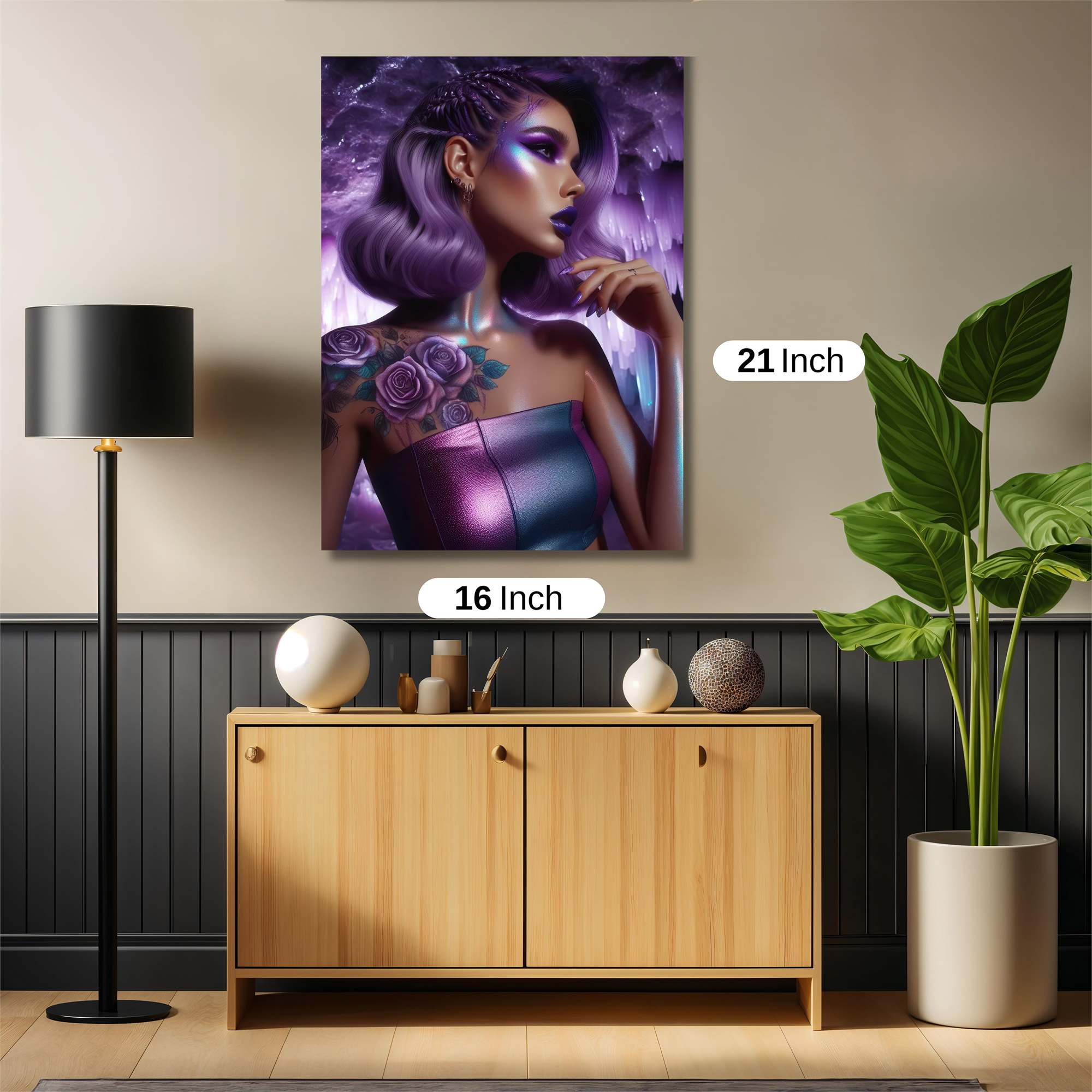 Amethyst Enigma Safe Wall Magnetic / M