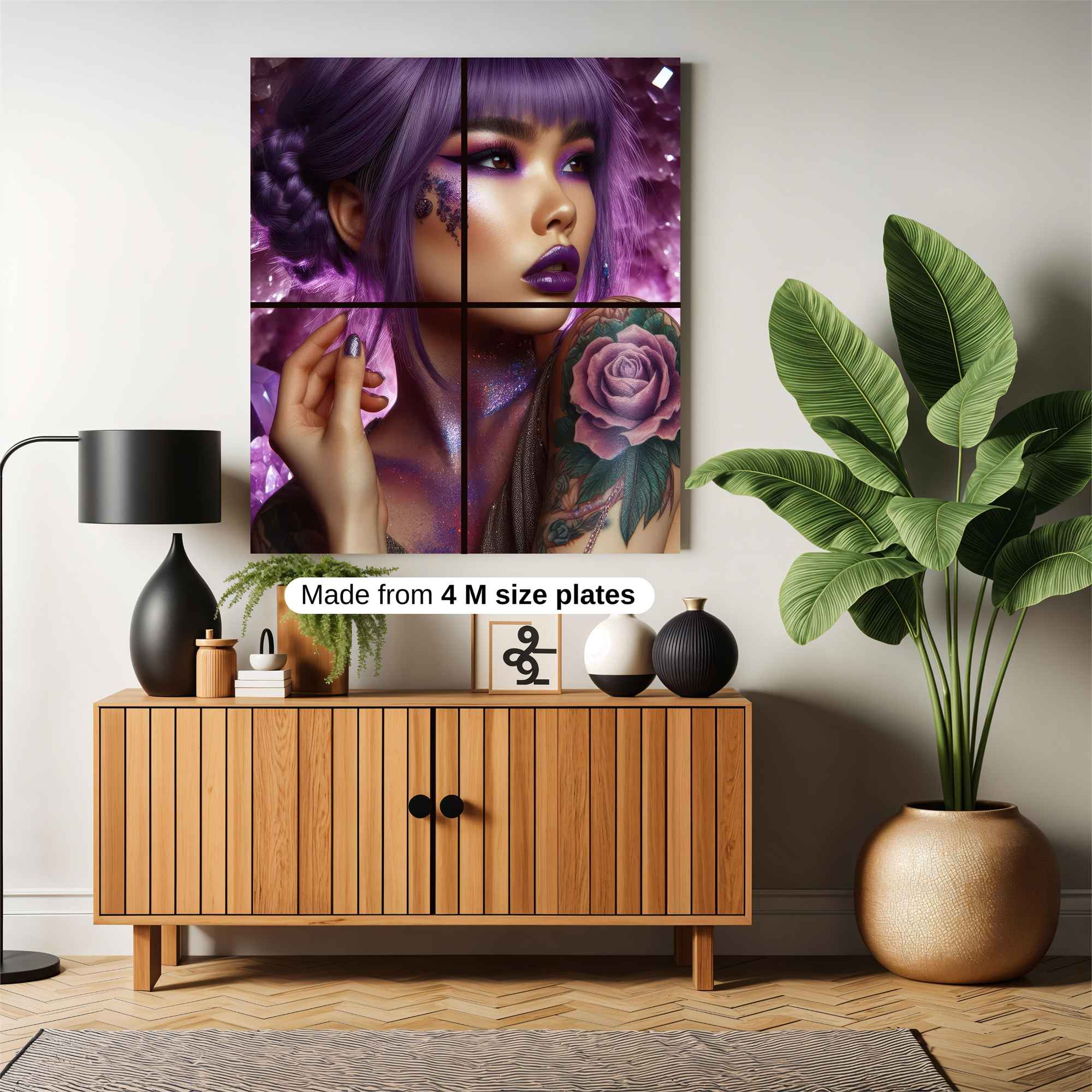 Amethyst Enigma Safe Wall Magnetic / M