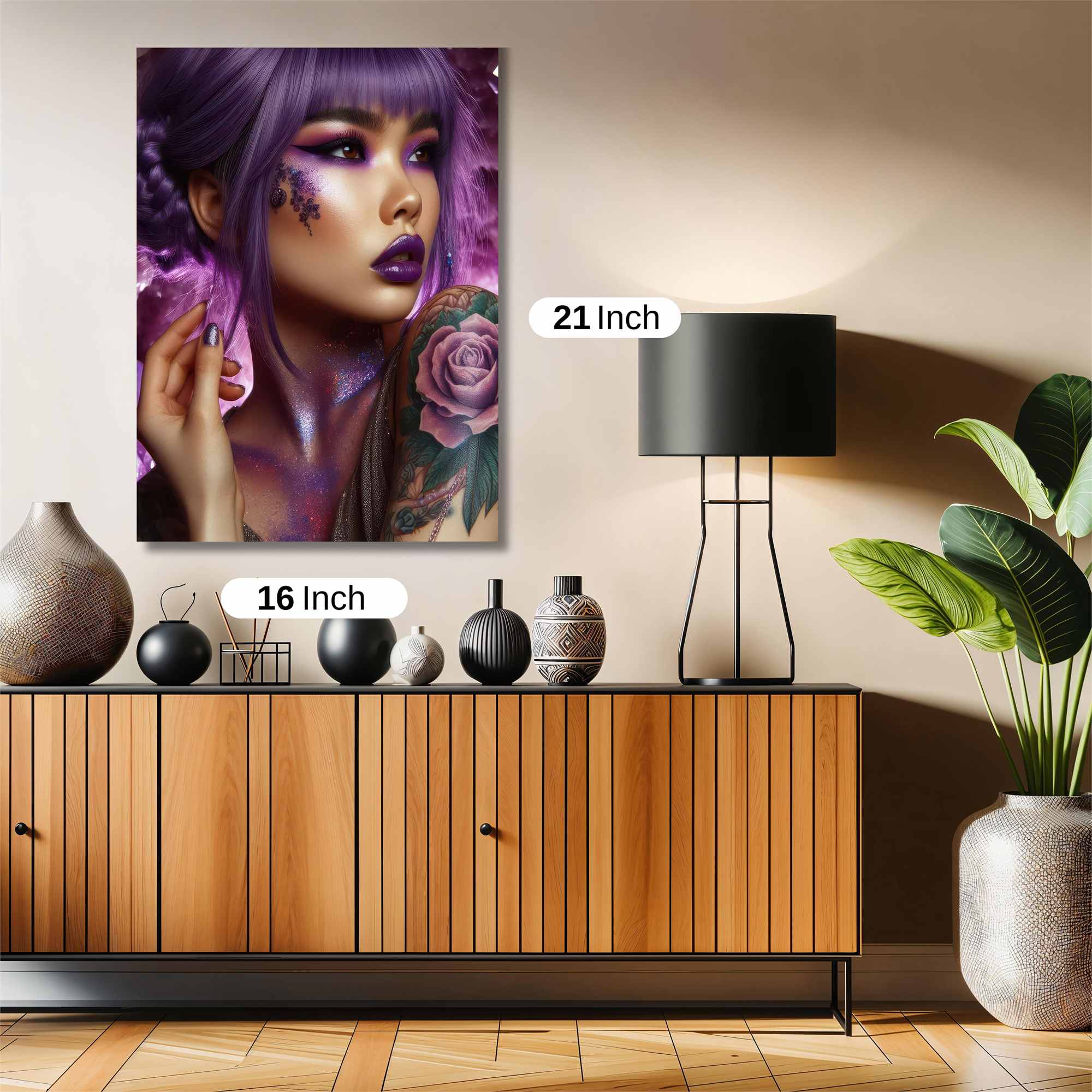 Amethyst Enigma Safe Wall Magnetic / M