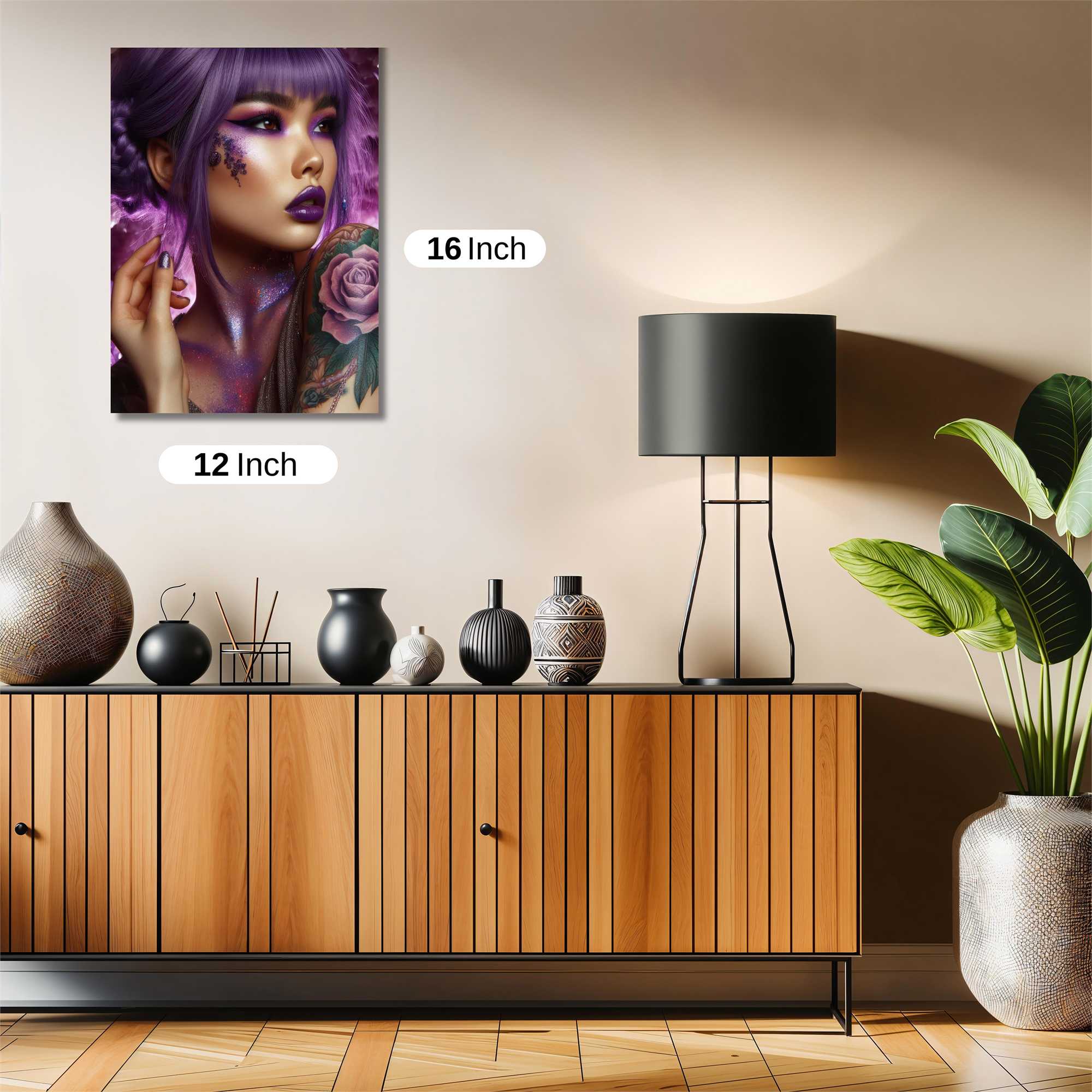 Amethyst Enigma Safe Wall Magnetic / M