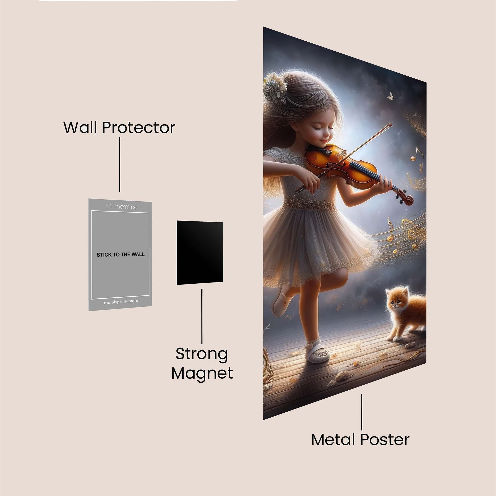 Melody Whimsy Safe Wall Magnetic / M