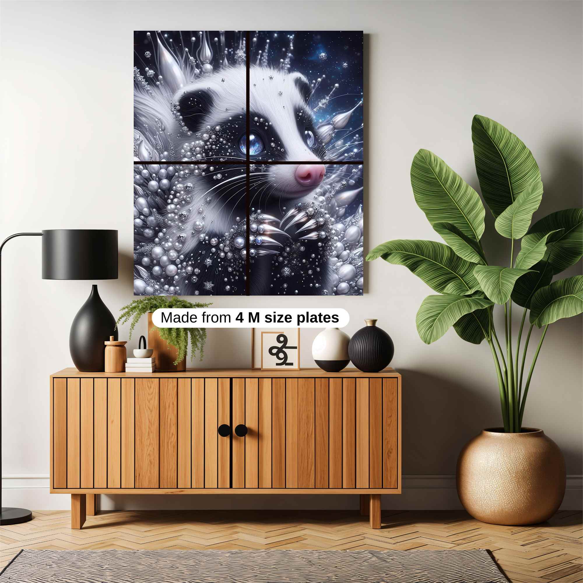Cosmic Badger Safe Wall Magnetic / M