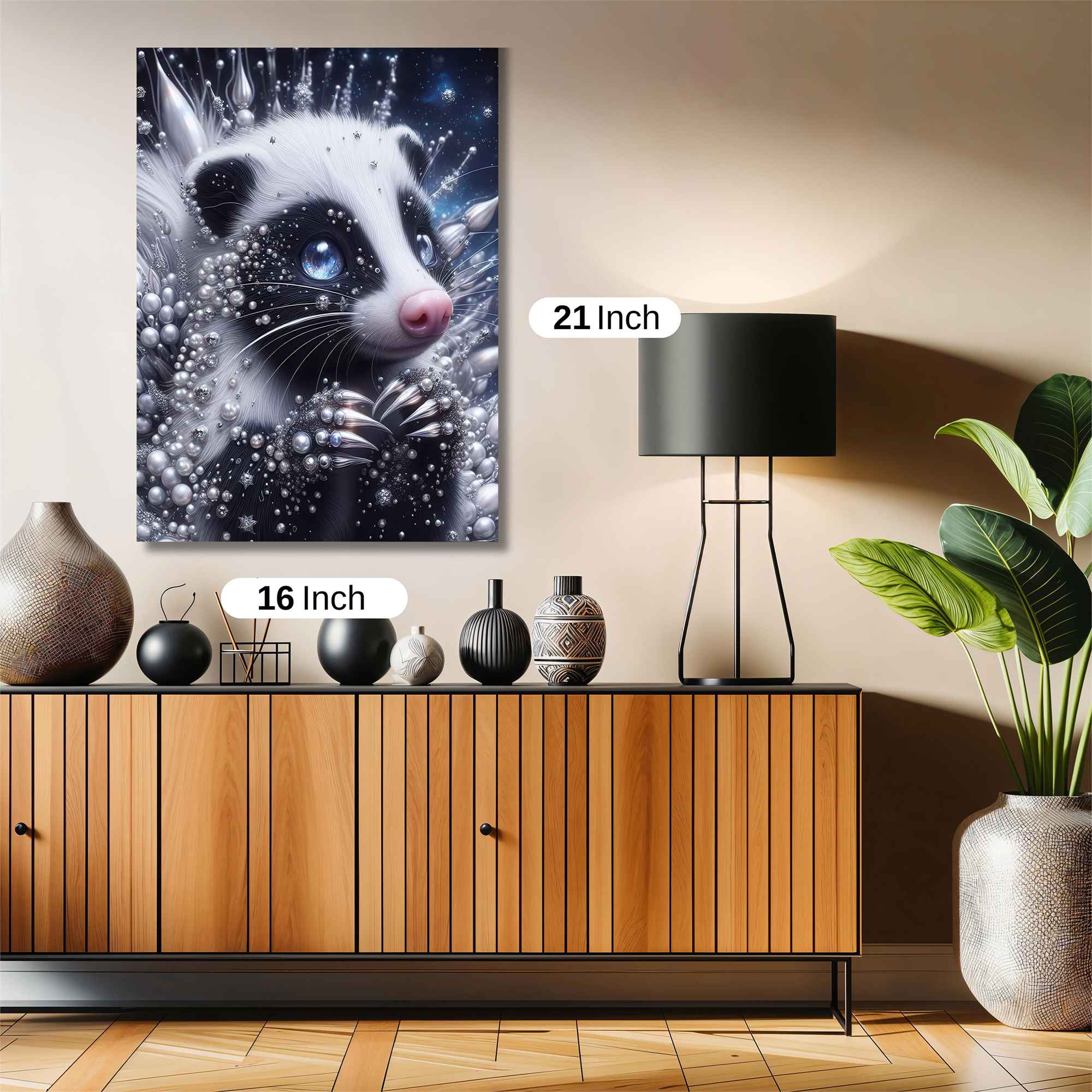 Cosmic Badger Safe Wall Magnetic / M