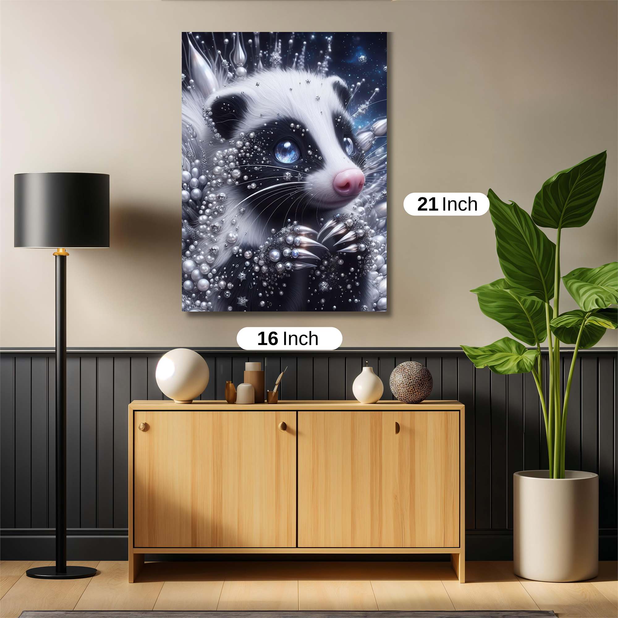 Cosmic Badger Safe Wall Magnetic / M