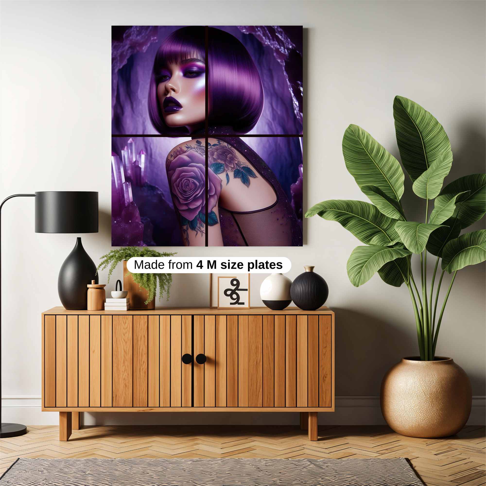 Amethyst Enigma Safe Wall Magnetic / M