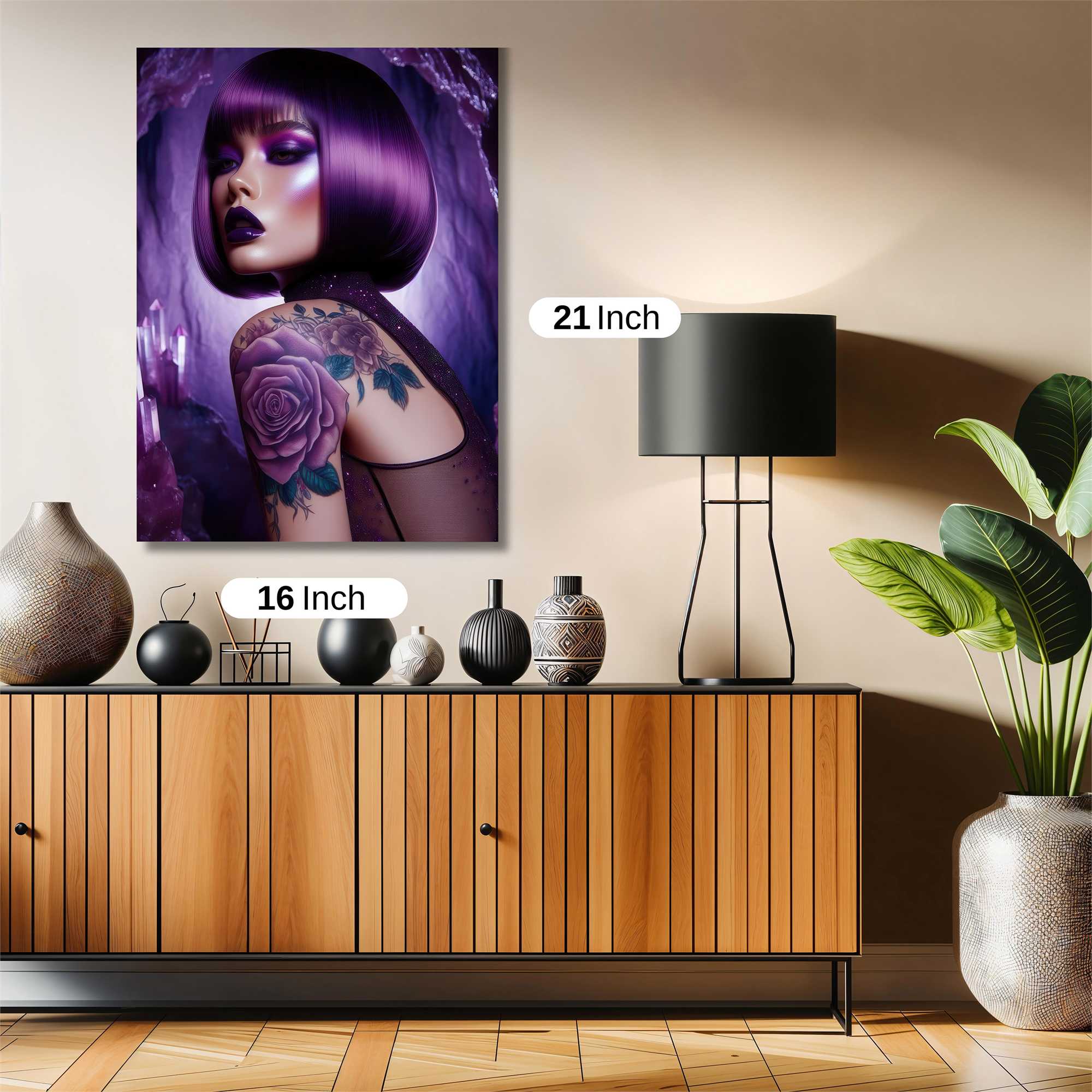 Amethyst Enigma Safe Wall Magnetic / M