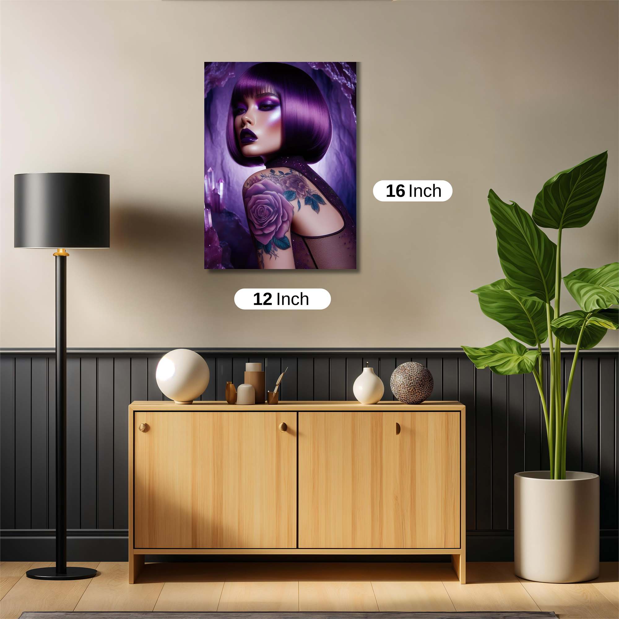 Amethyst Enigma Safe Wall Magnetic / M
