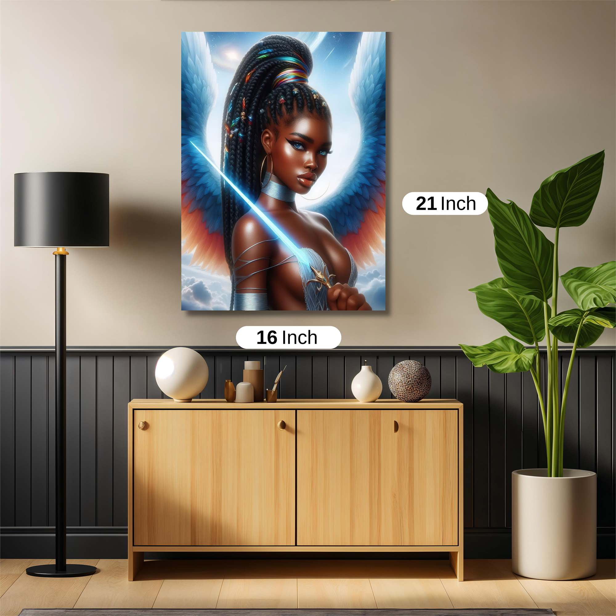 Angelica Radiant Safe Wall Magnetic / M