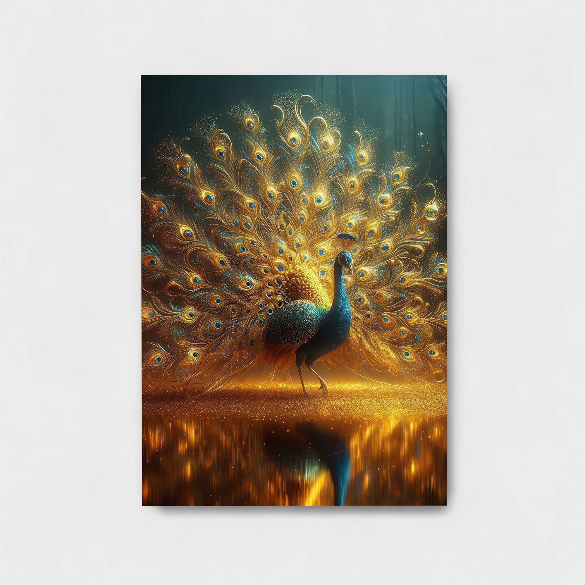 Peacock Radiance Safe Wall Magnetic / M