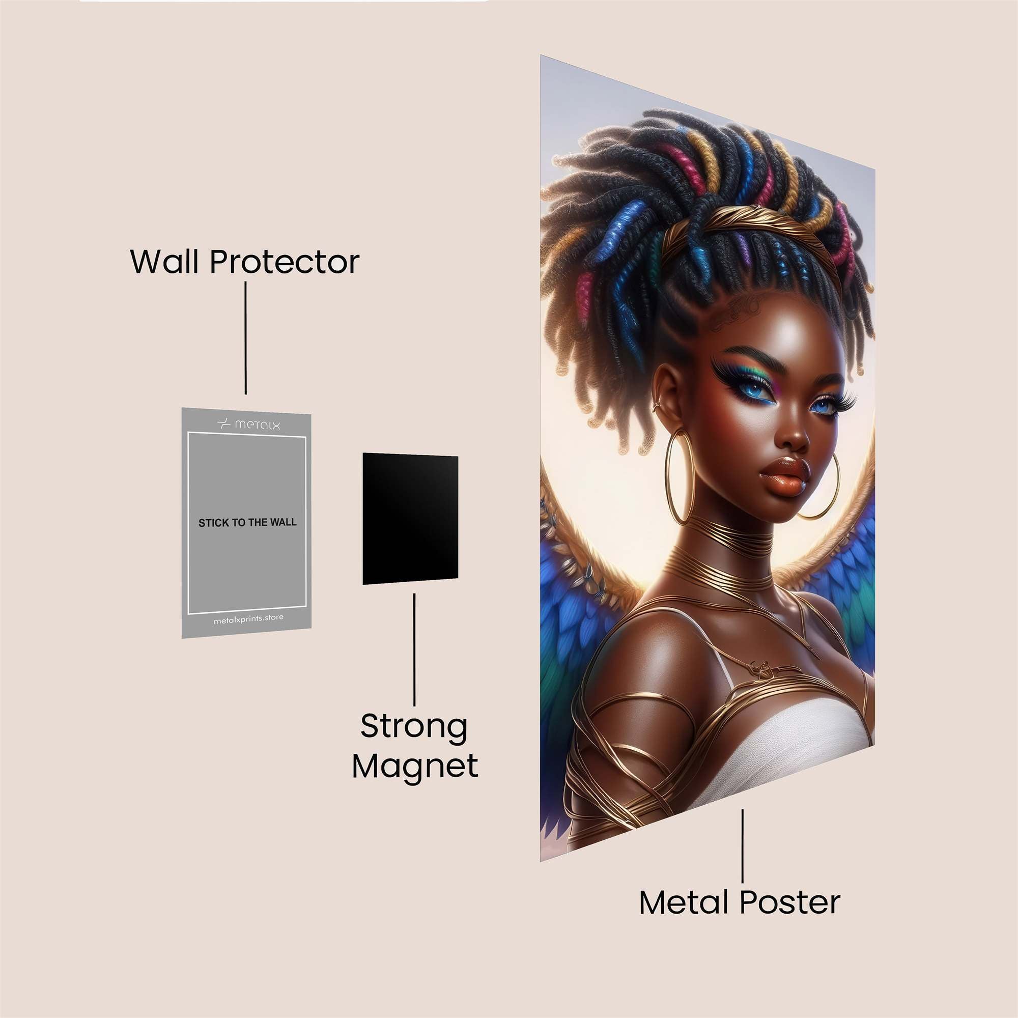 Arcane Guardian Safe Wall Magnetic / M