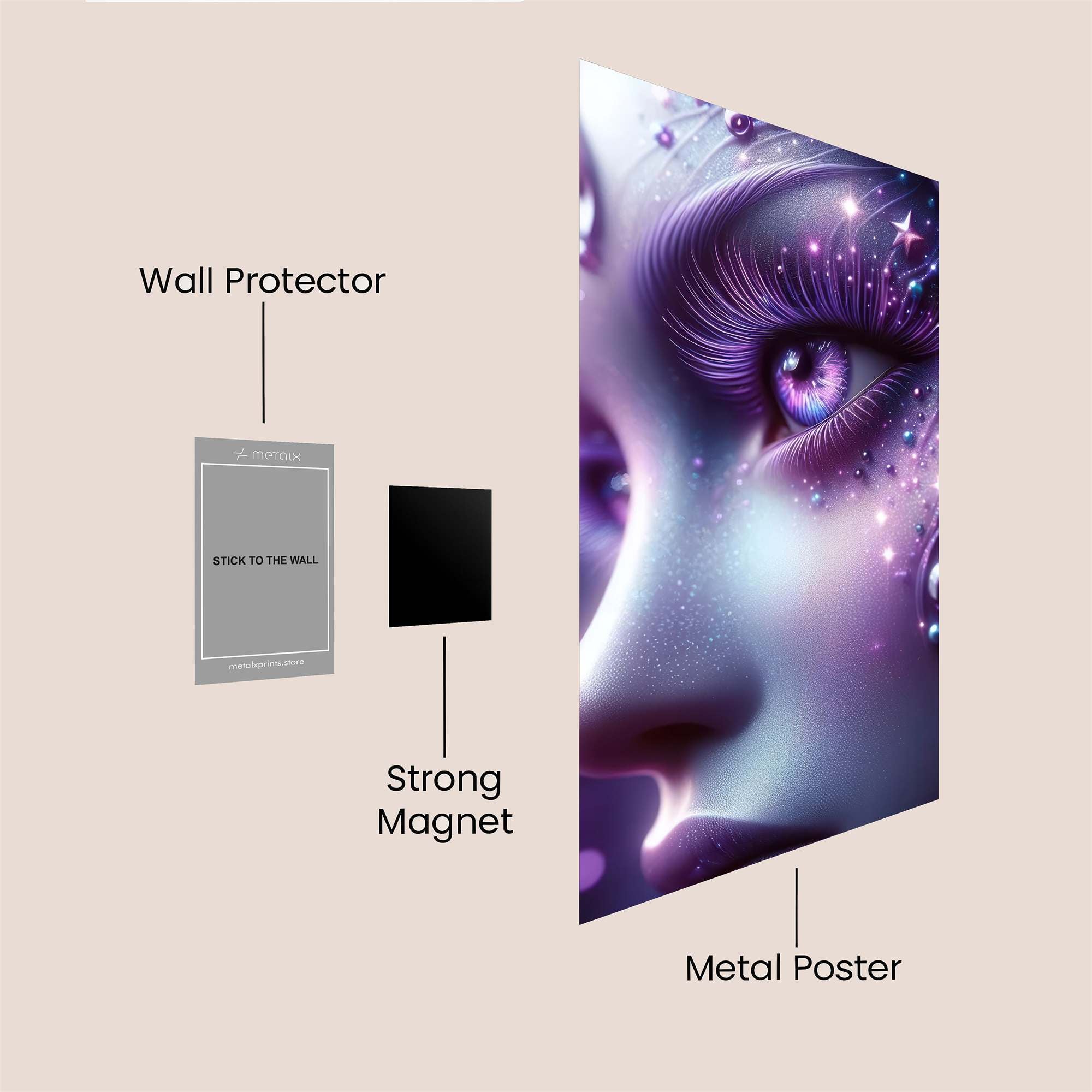 Stellar Enigma Safe Wall Magnetic / M