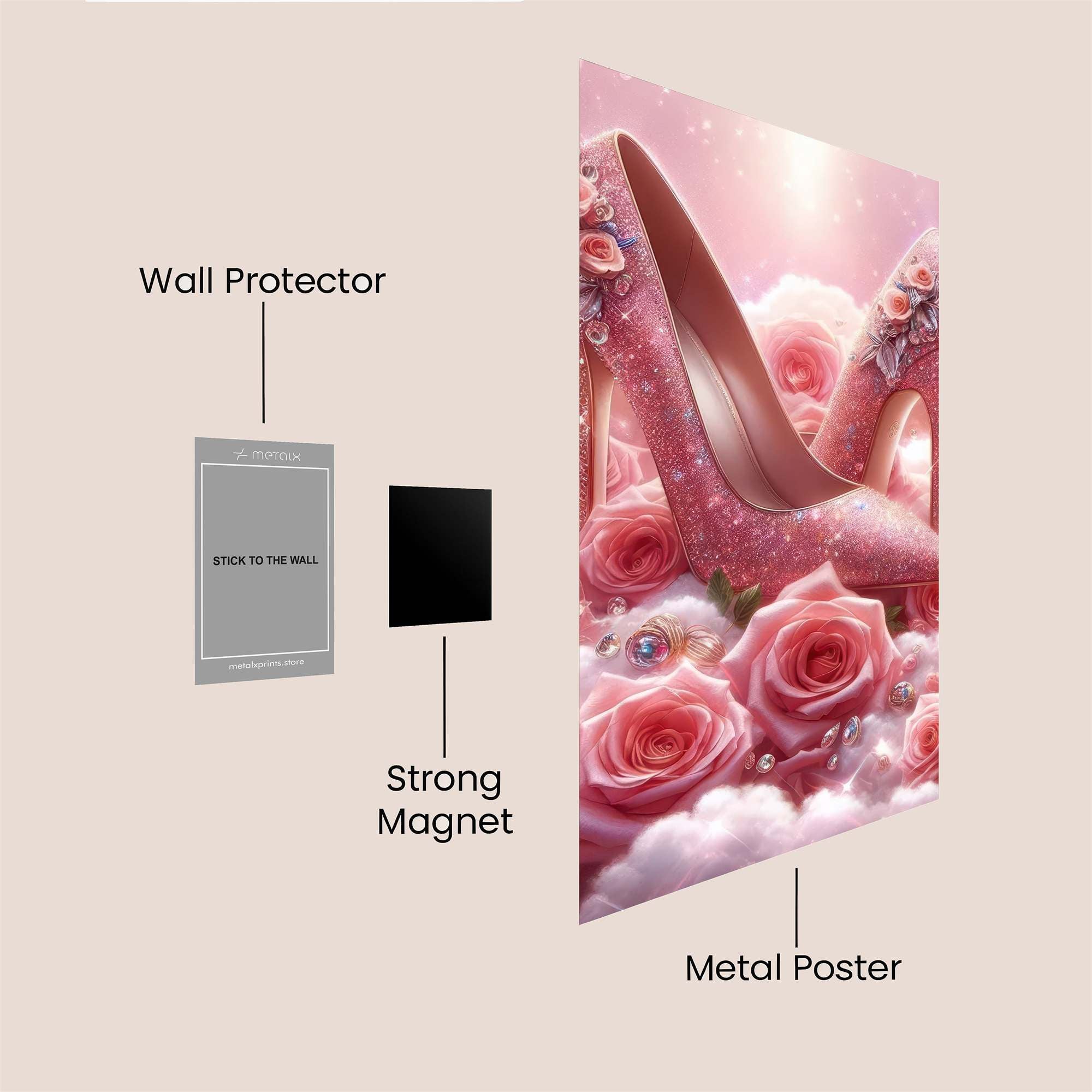 Cinderella Dream Safe Wall Magnetic / M