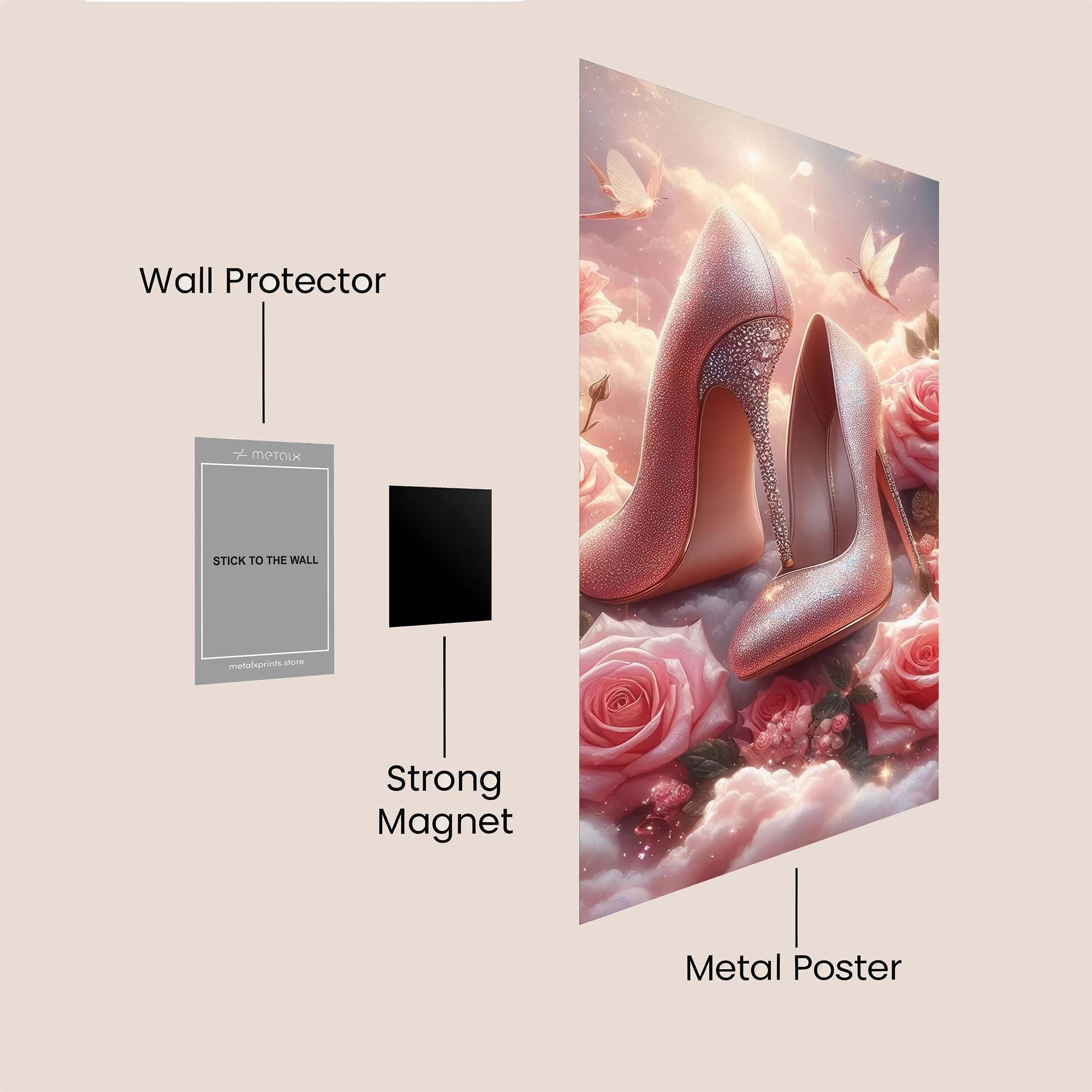 Cinderella Dream Safe Wall Magnetic / M