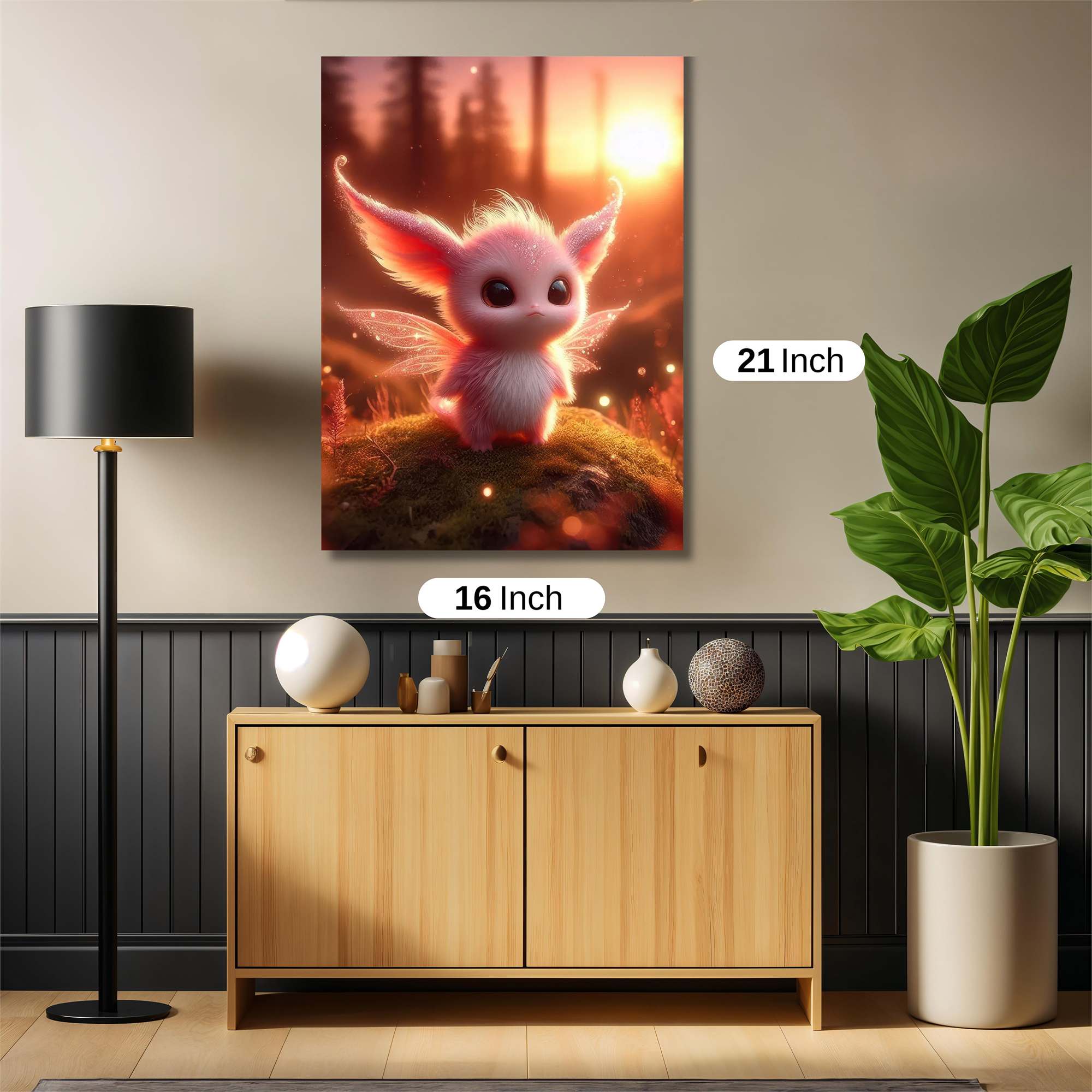 Fairy Whimsy Safe Wall Magnetic / M