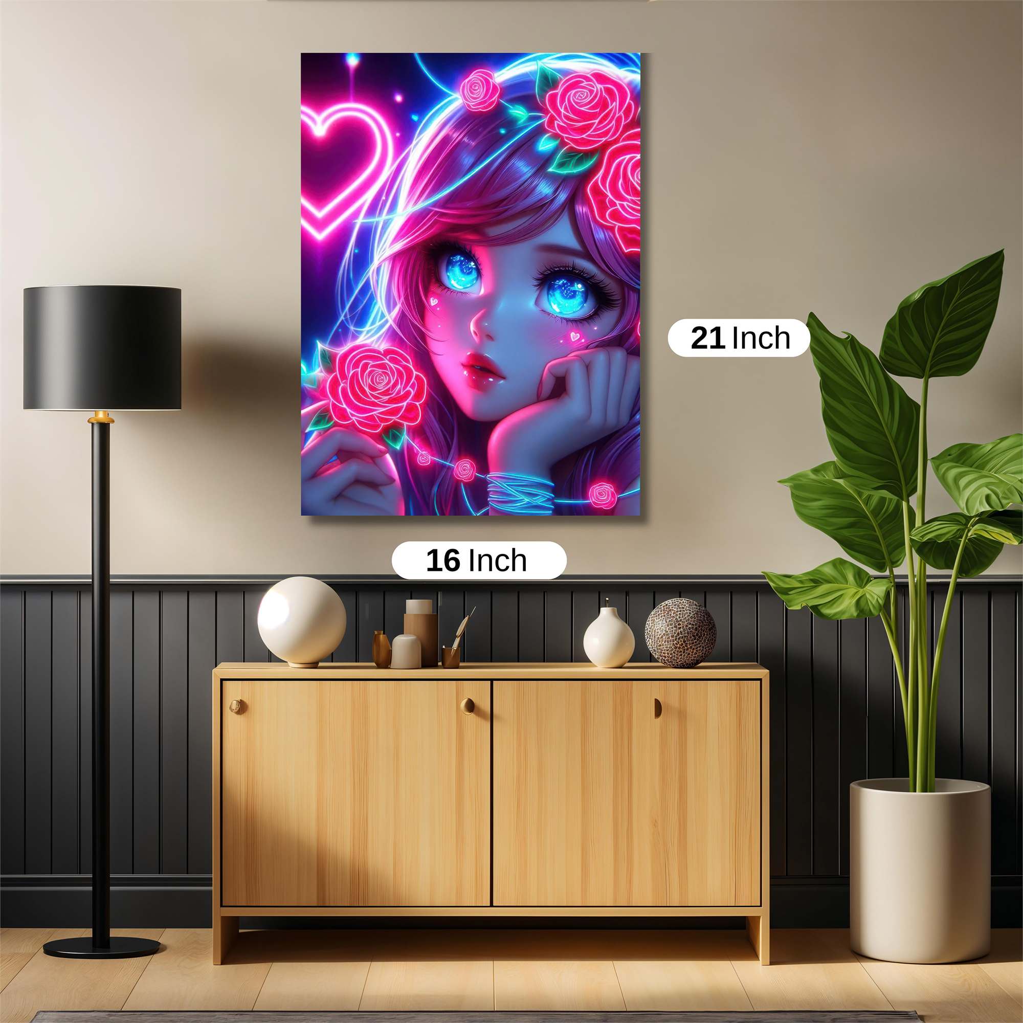 Rose Dreamer Safe Wall Magnetic / M