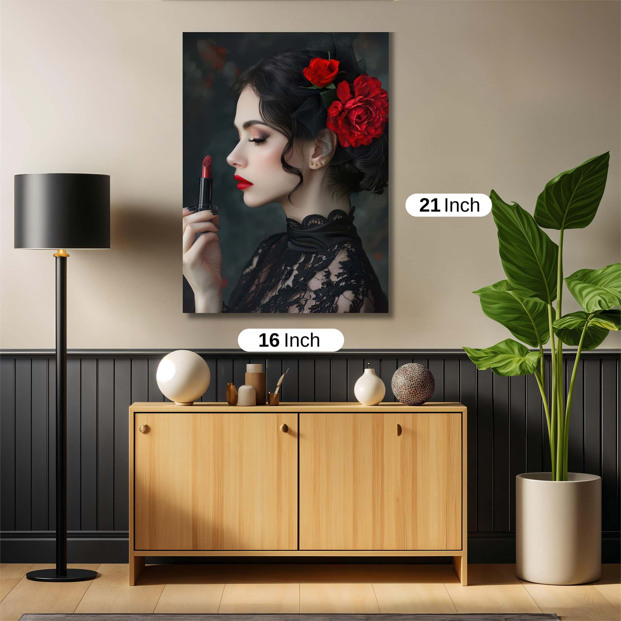 Rose Enigma Safe Wall Magnetic / M