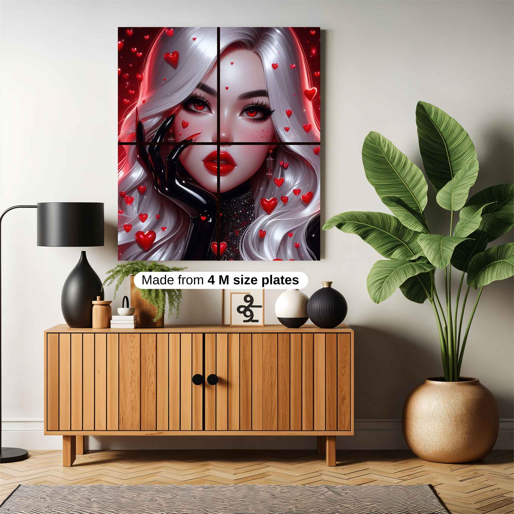 Valentine Vixen Safe Wall Magnetic / M