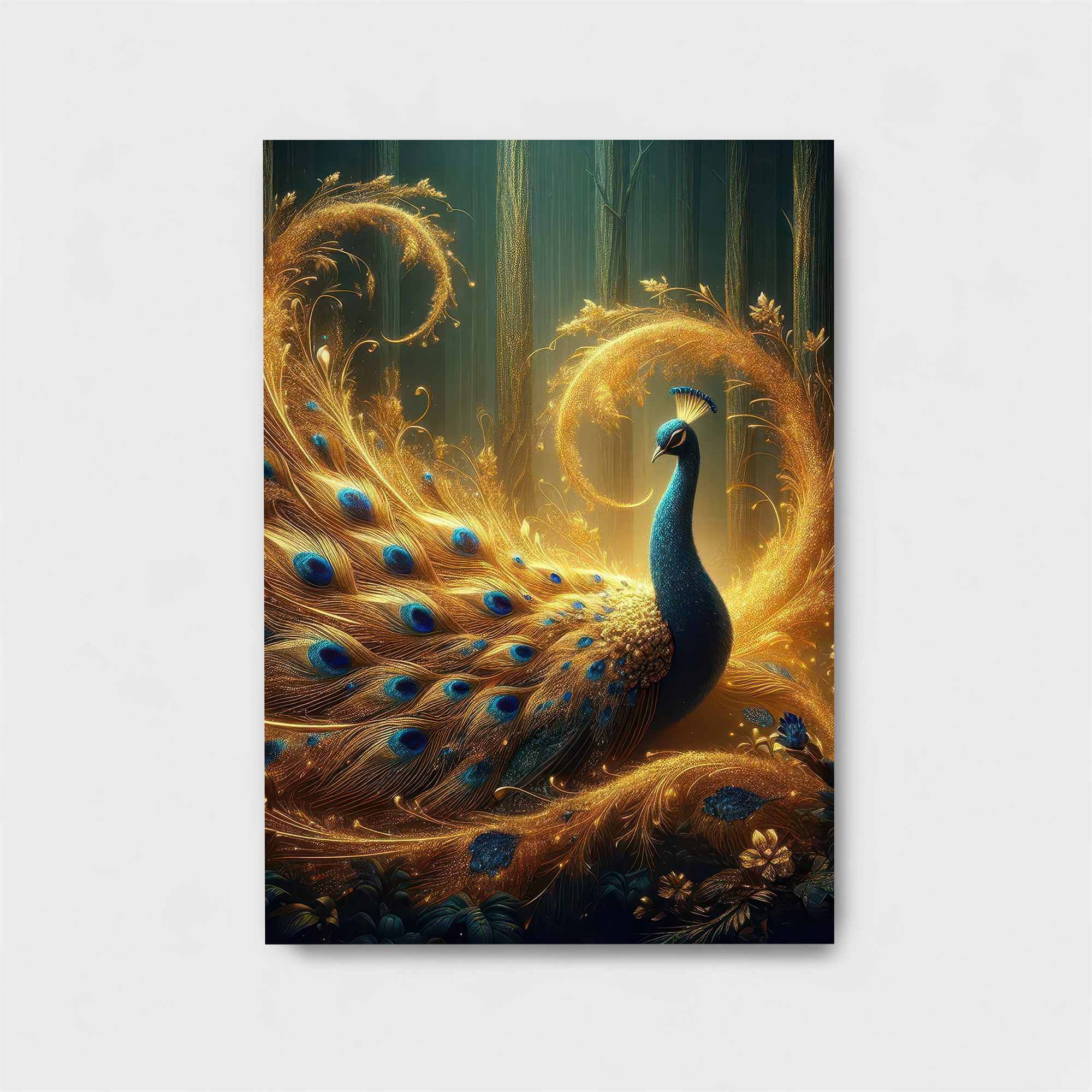 Peacock Radiance Safe Wall Magnetic / M