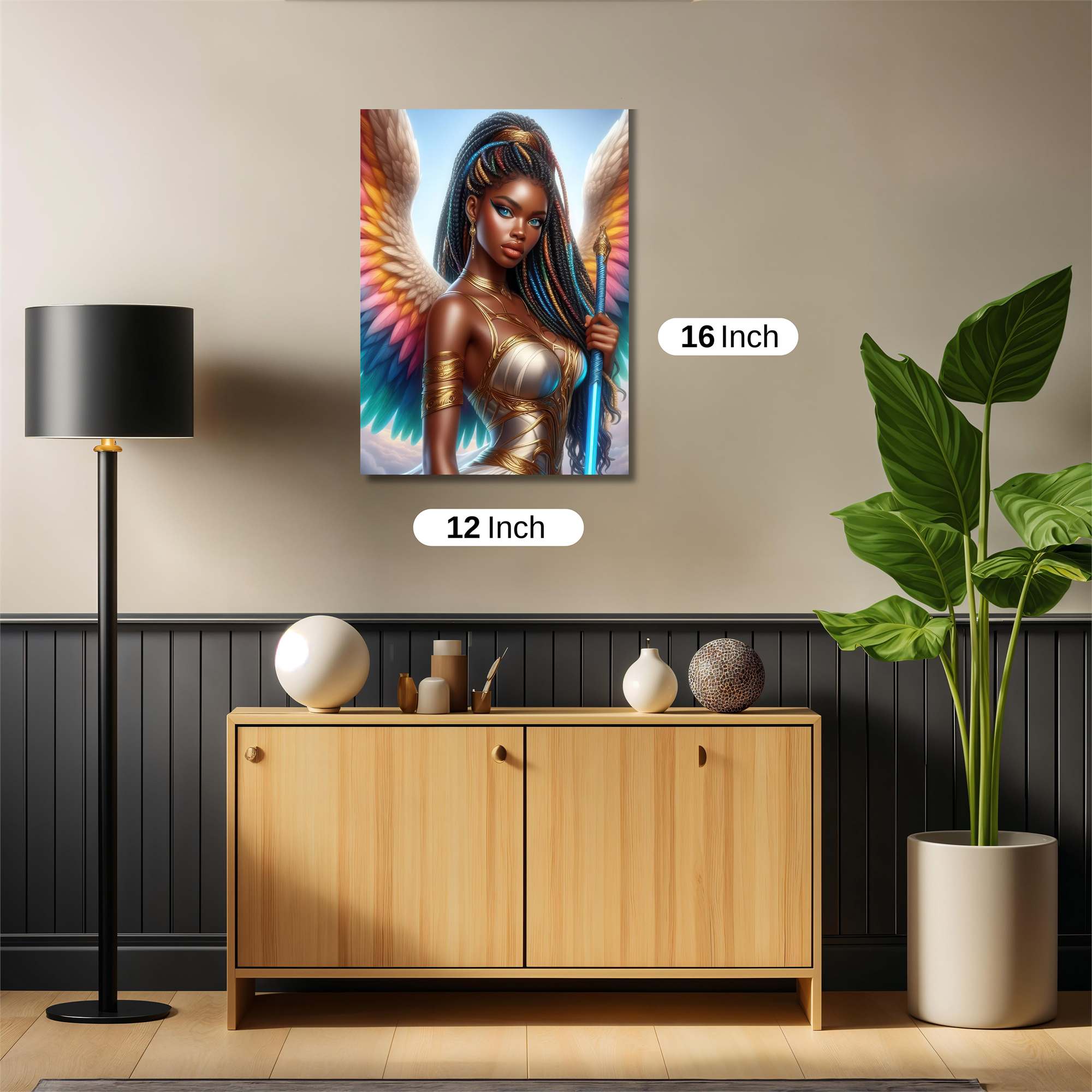 Angel Radiant Safe Wall Magnetic / M