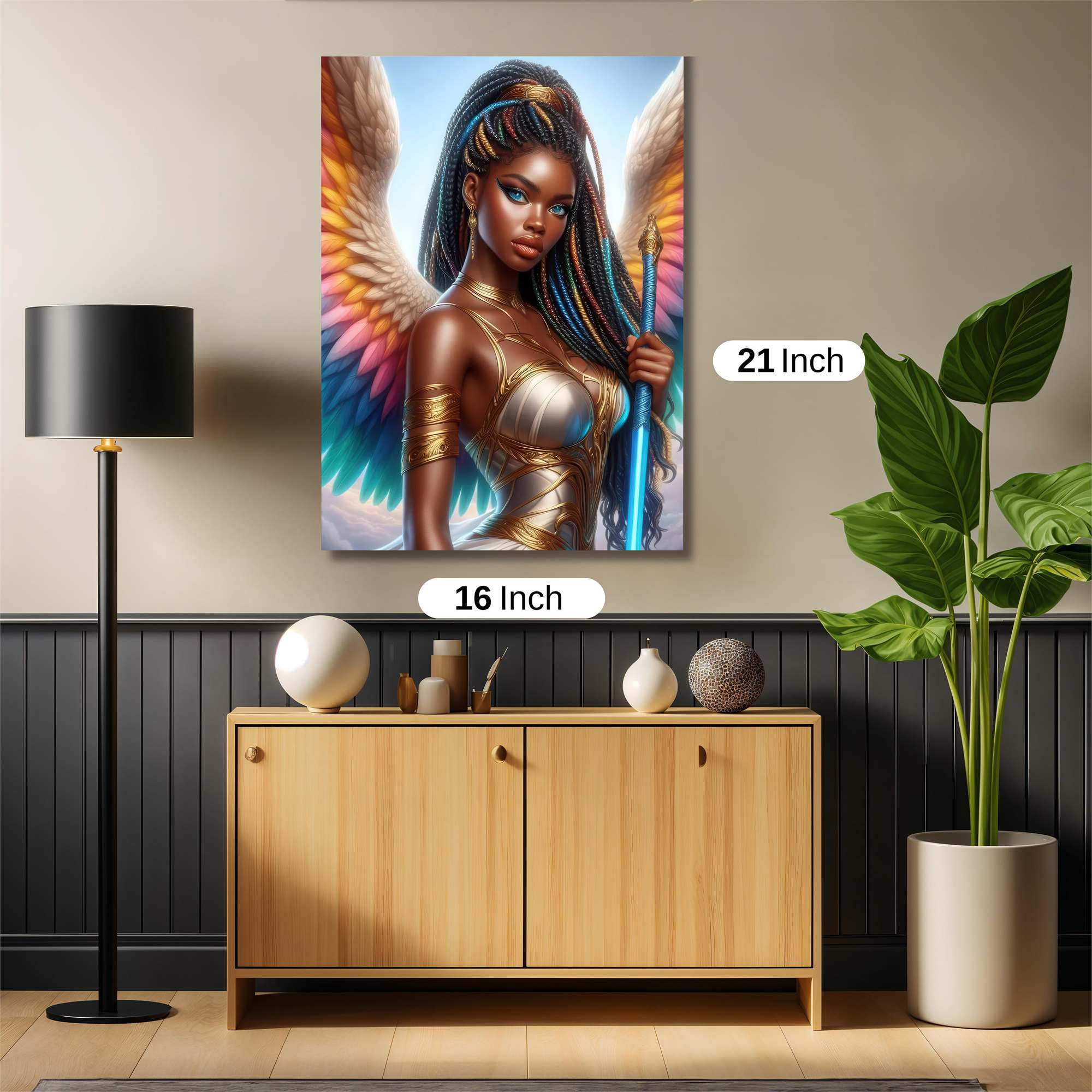 Angel Radiant Safe Wall Magnetic / M