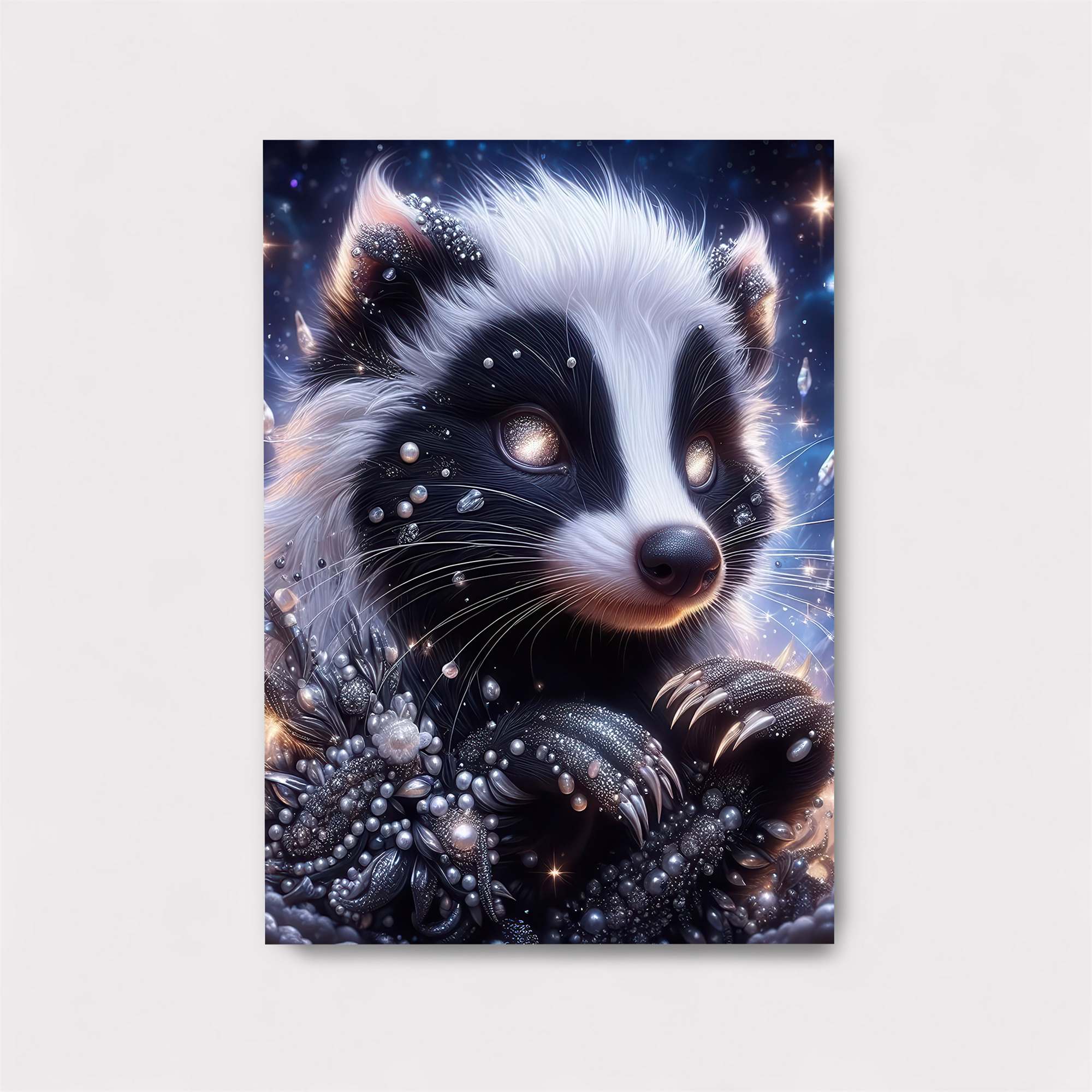 Cosmic Raccoon Safe Wall Magnetic / M