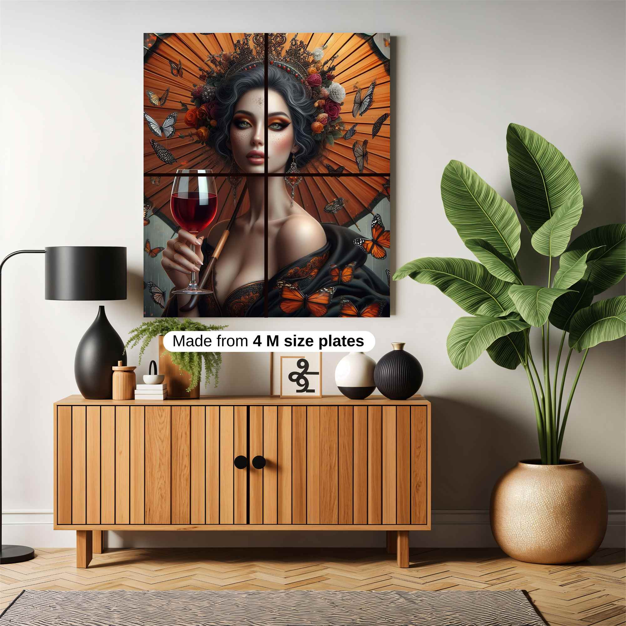 Geisha Enigma Safe Wall Magnetic / M