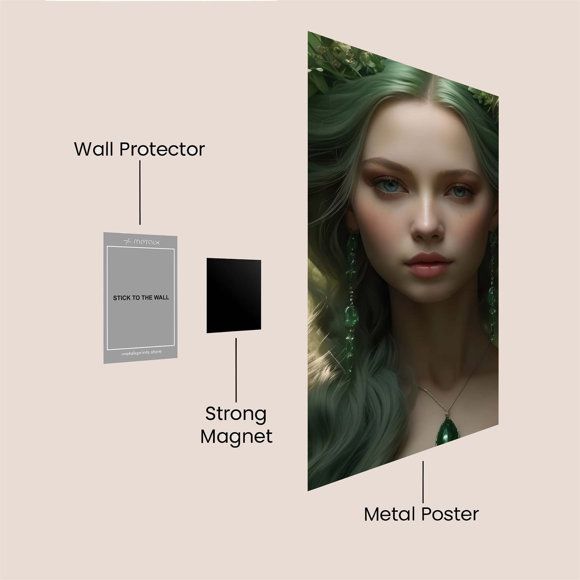 Fairy Enchanting Safe Wall Magnetic / M