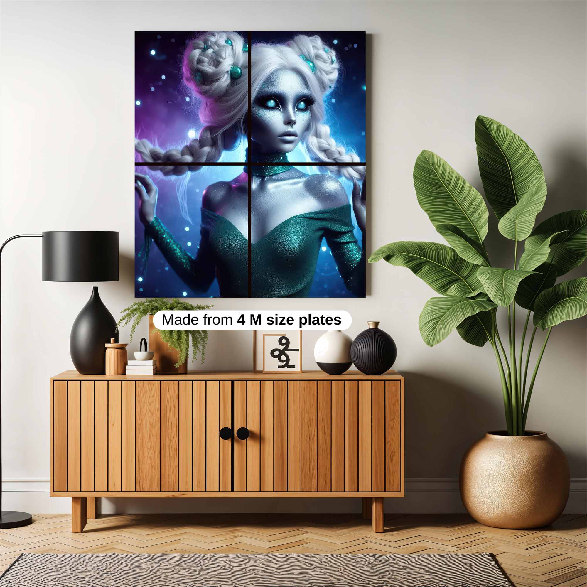 Alien Enigma Safe Wall Magnetic / M