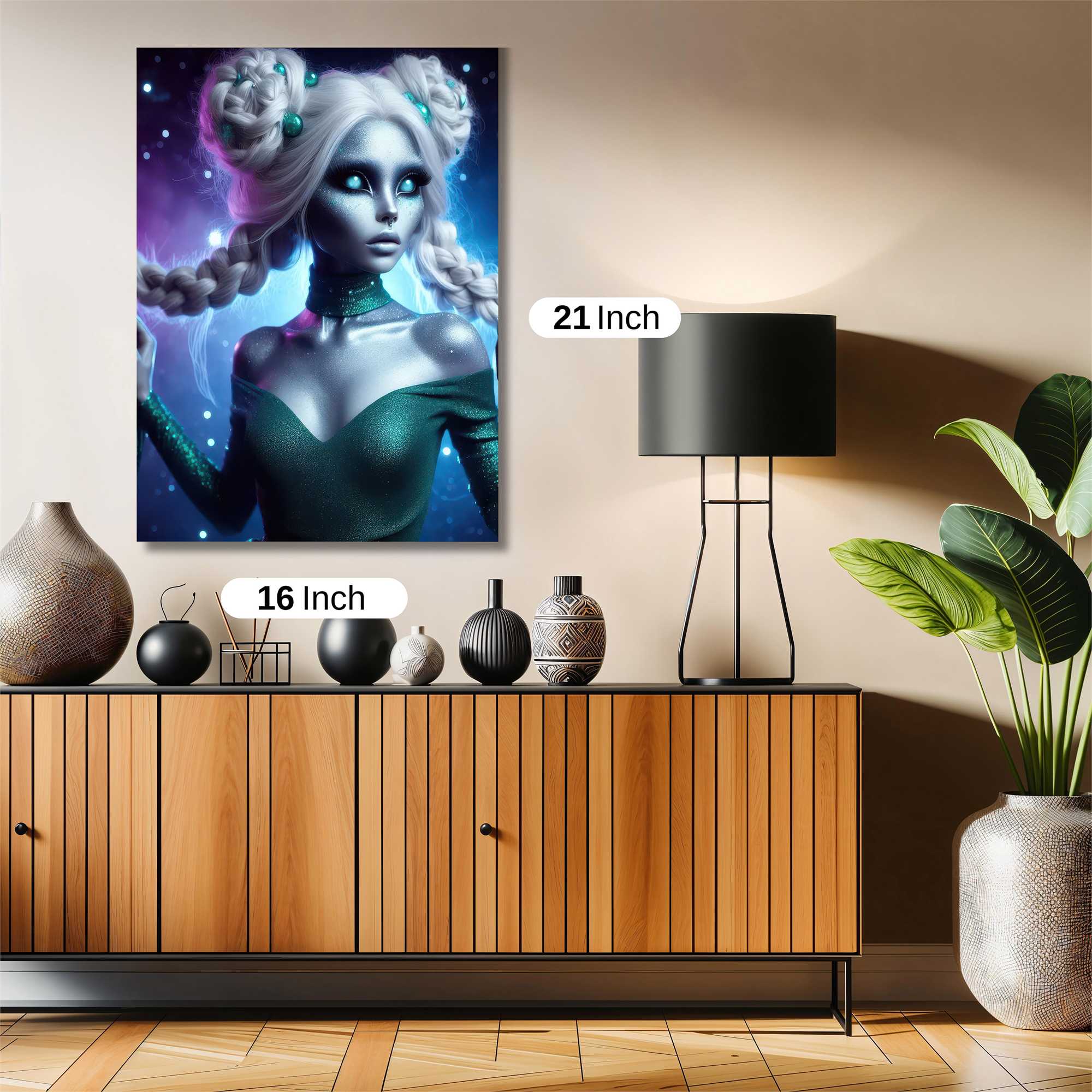Alien Enigma Safe Wall Magnetic / M
