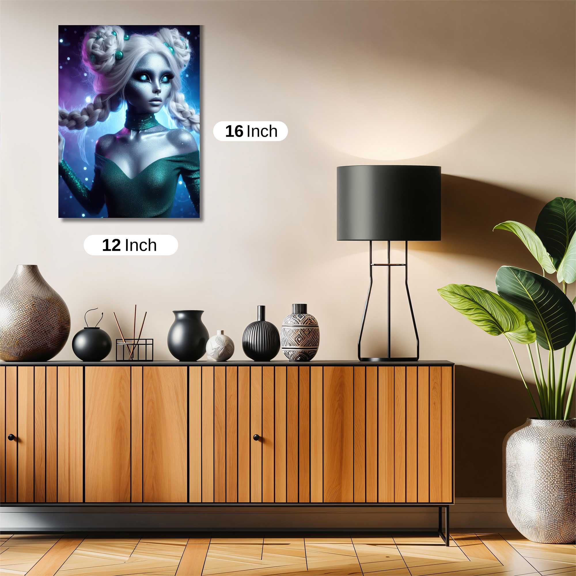 Alien Enigma Safe Wall Magnetic / M