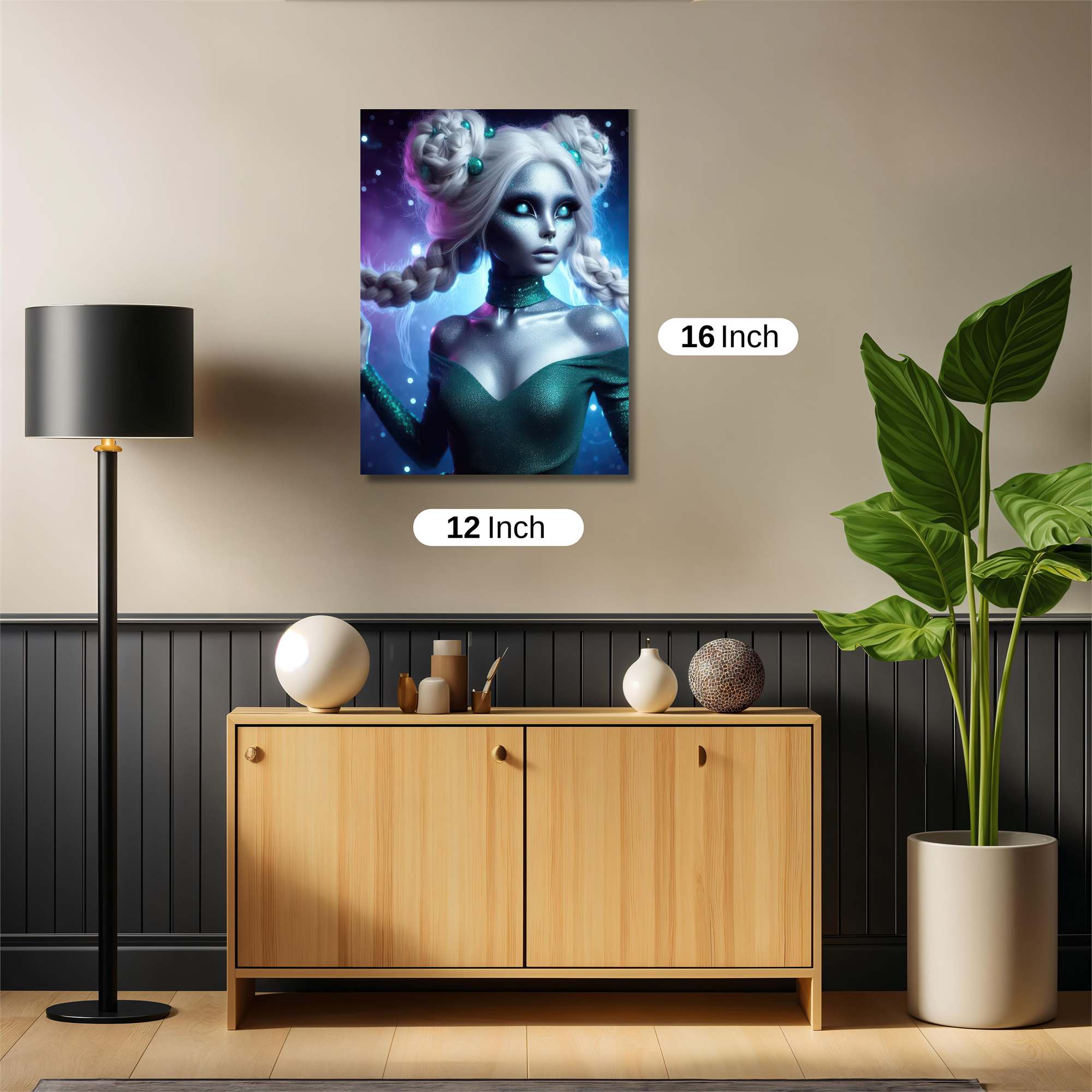 Alien Enigma Safe Wall Magnetic / M
