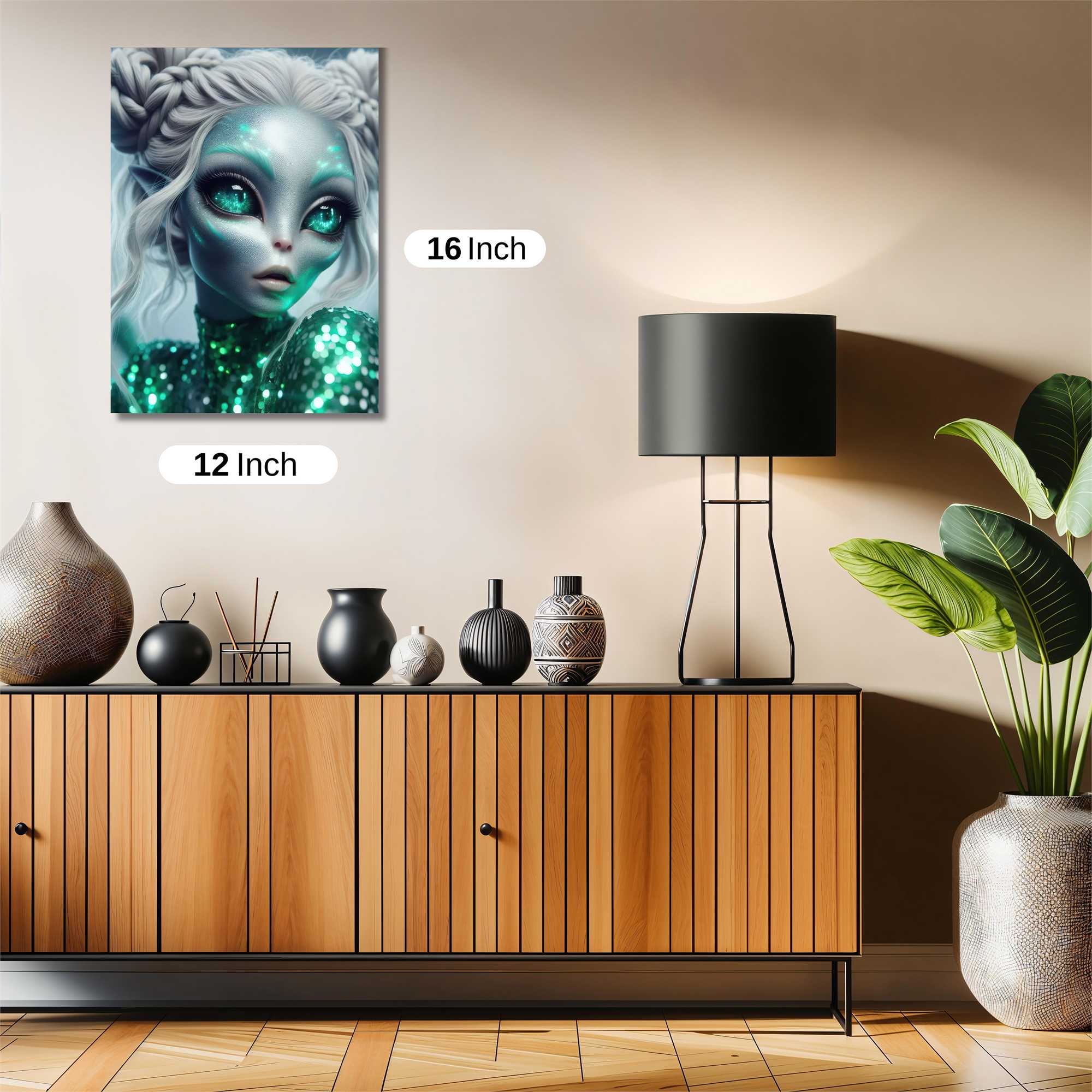 Alien Enigma Safe Wall Magnetic / M