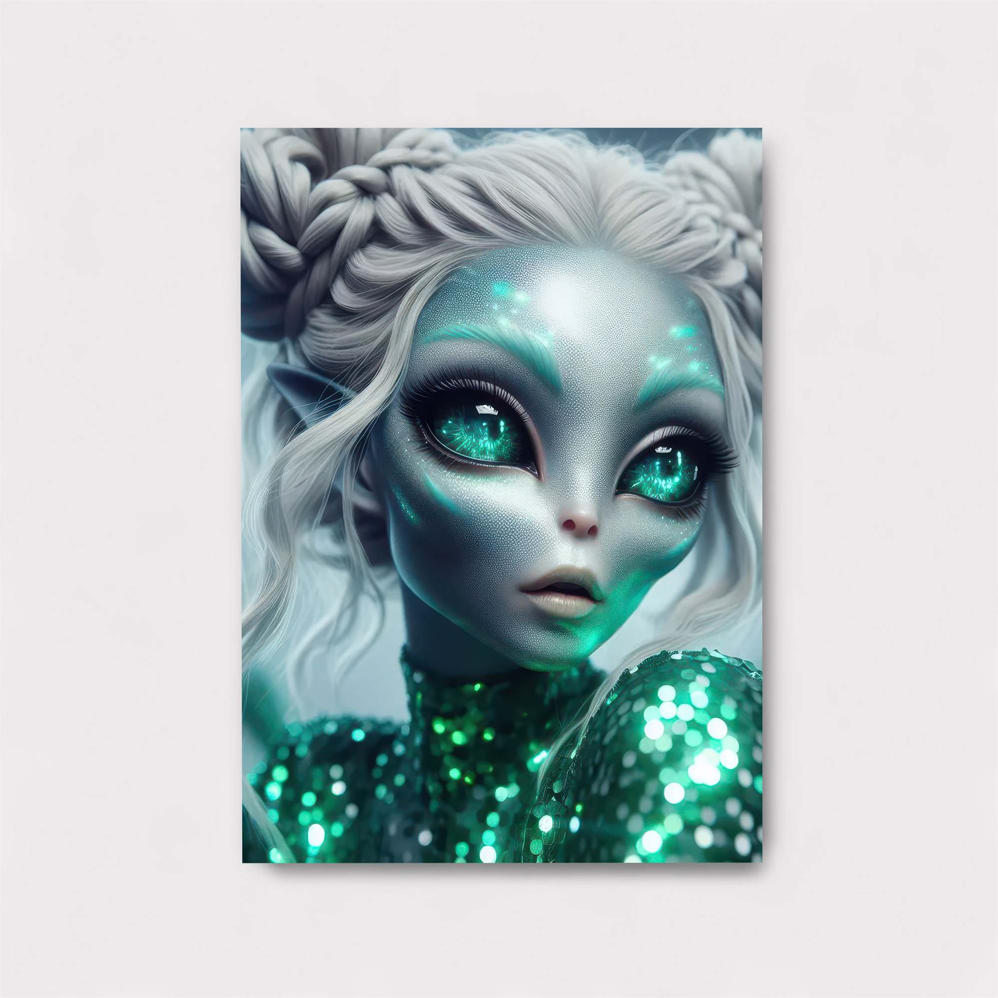 Alien Enigma Safe Wall Magnetic / M