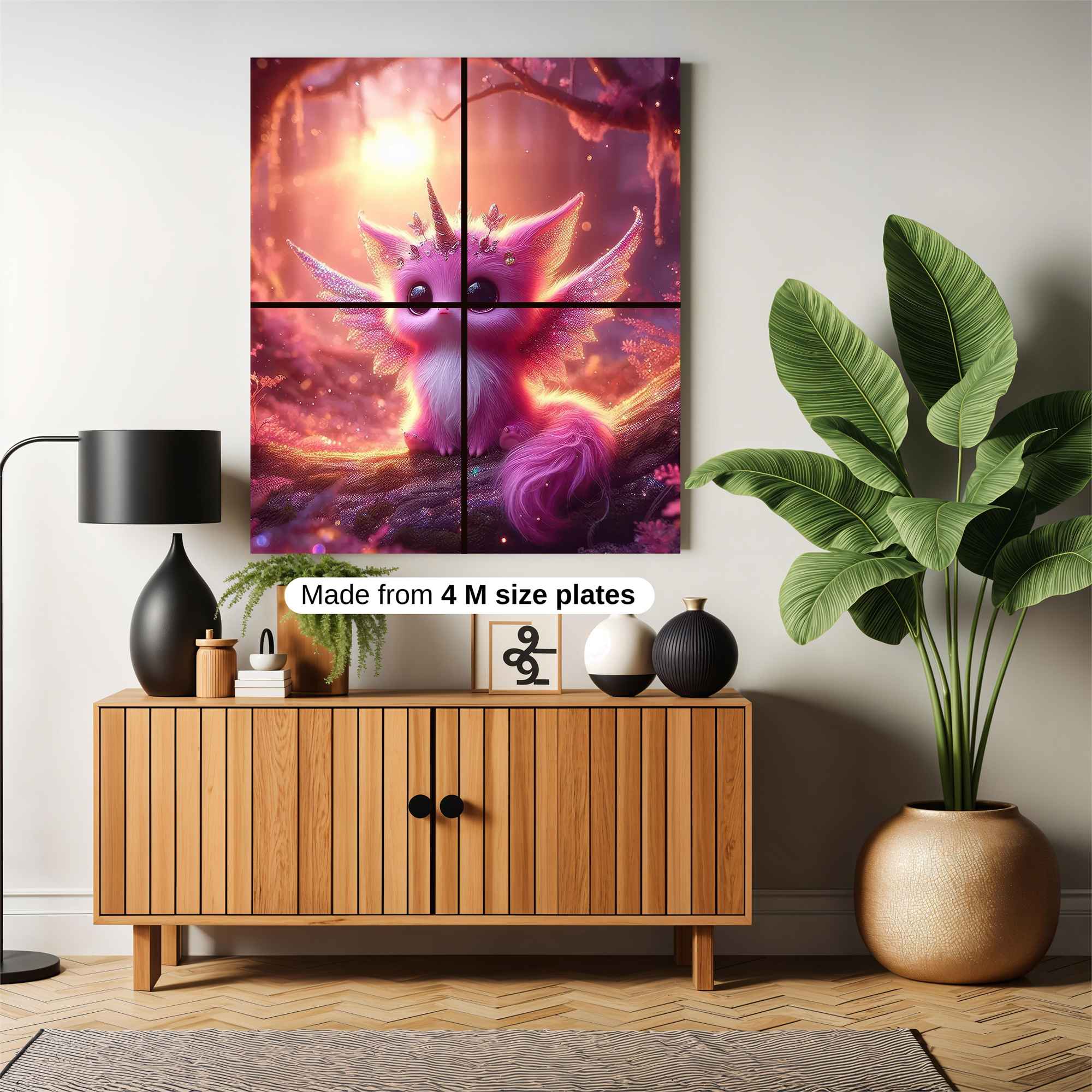 Unicorn Bliss Safe Wall Magnetic / M