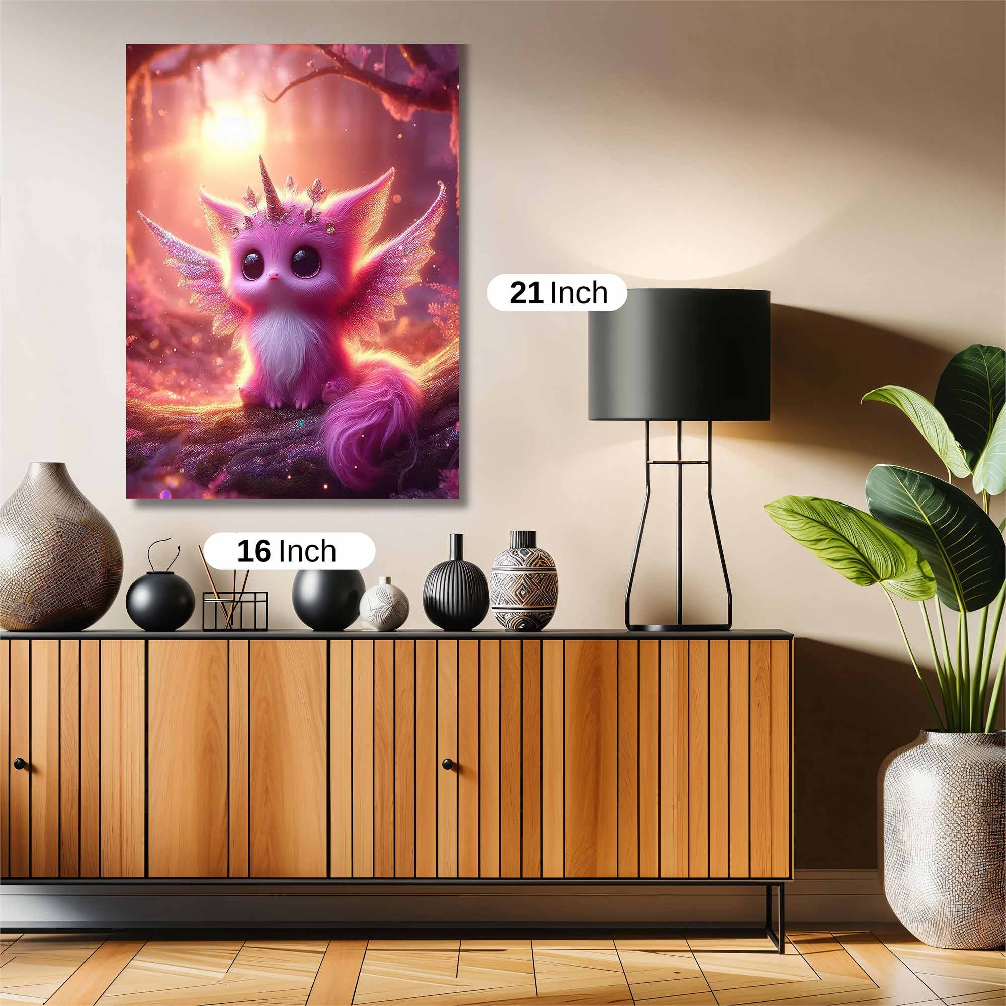 Unicorn Bliss Safe Wall Magnetic / M