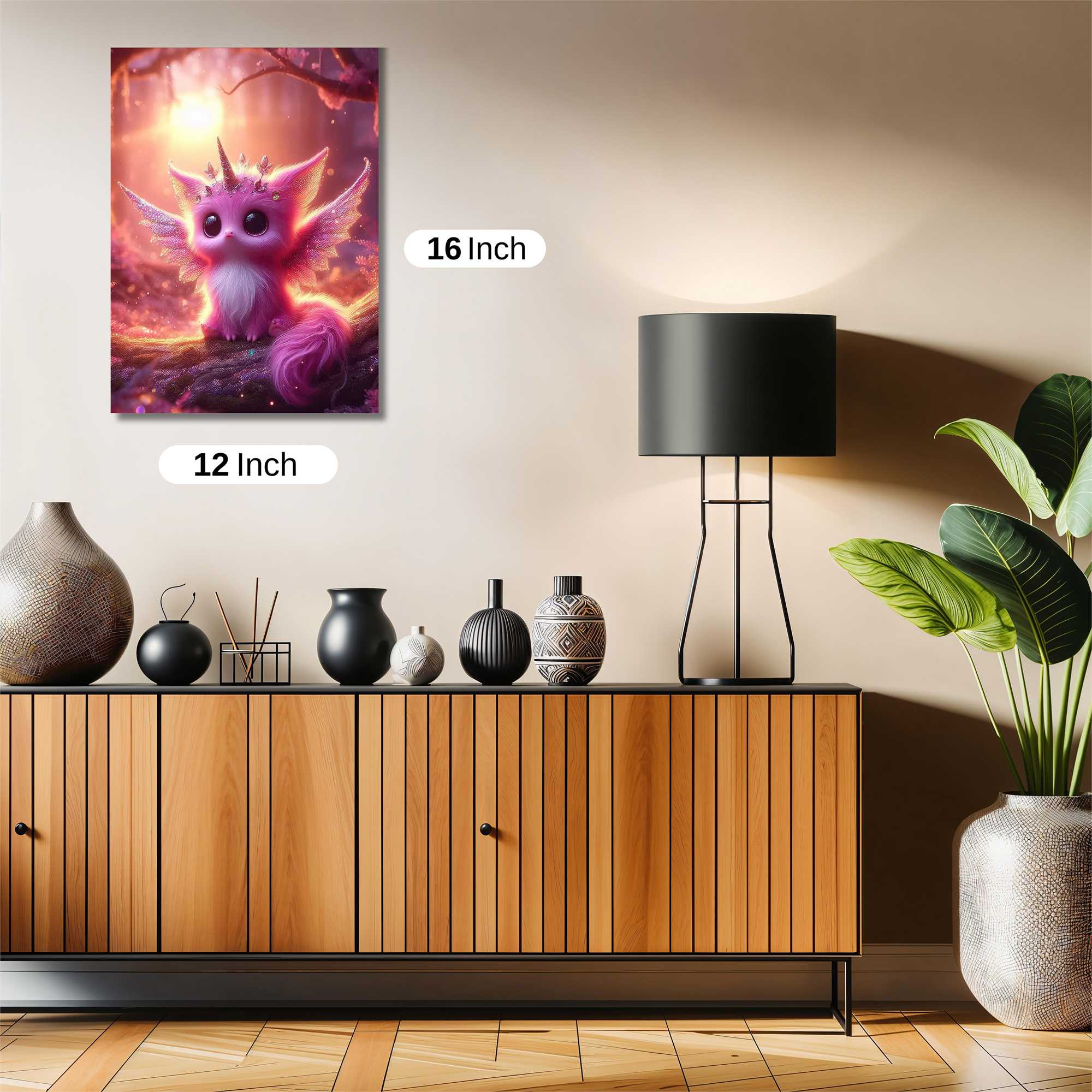 Unicorn Bliss Safe Wall Magnetic / M