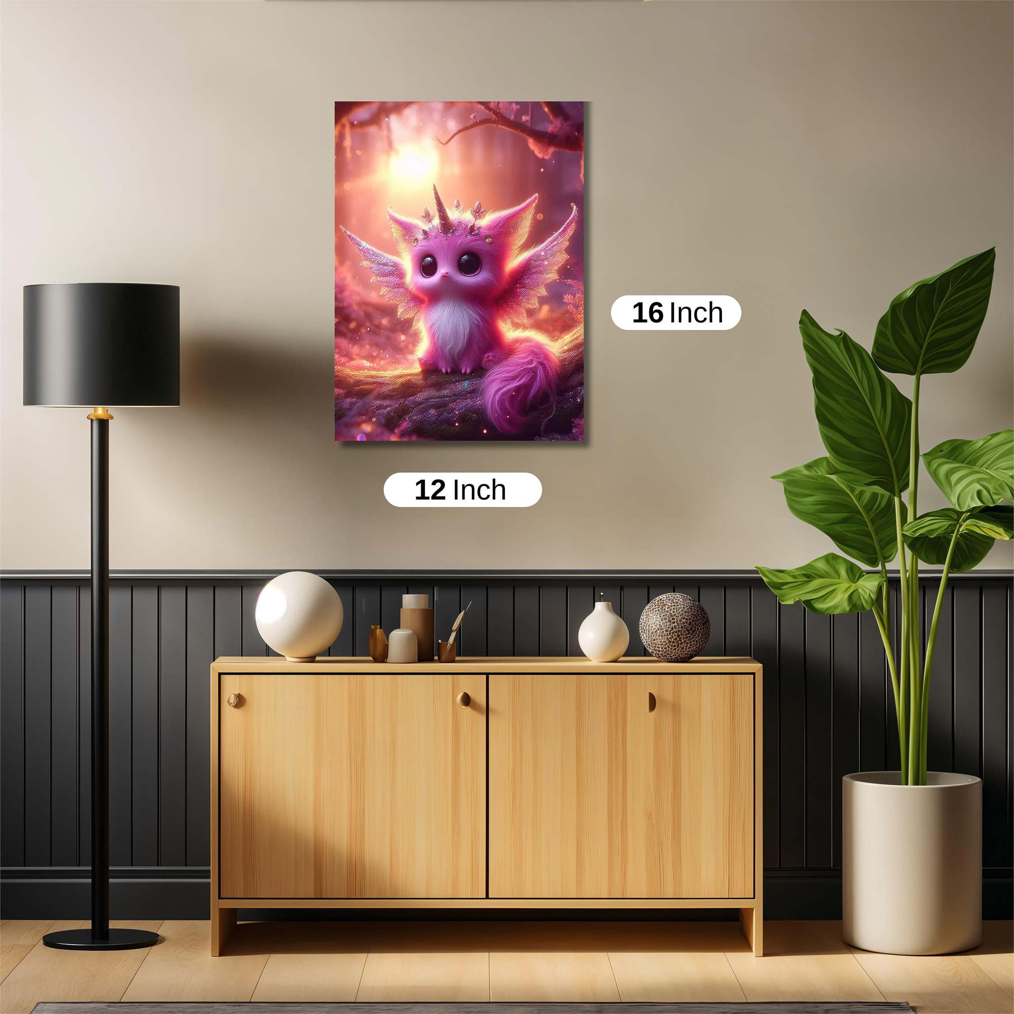Unicorn Bliss Safe Wall Magnetic / M
