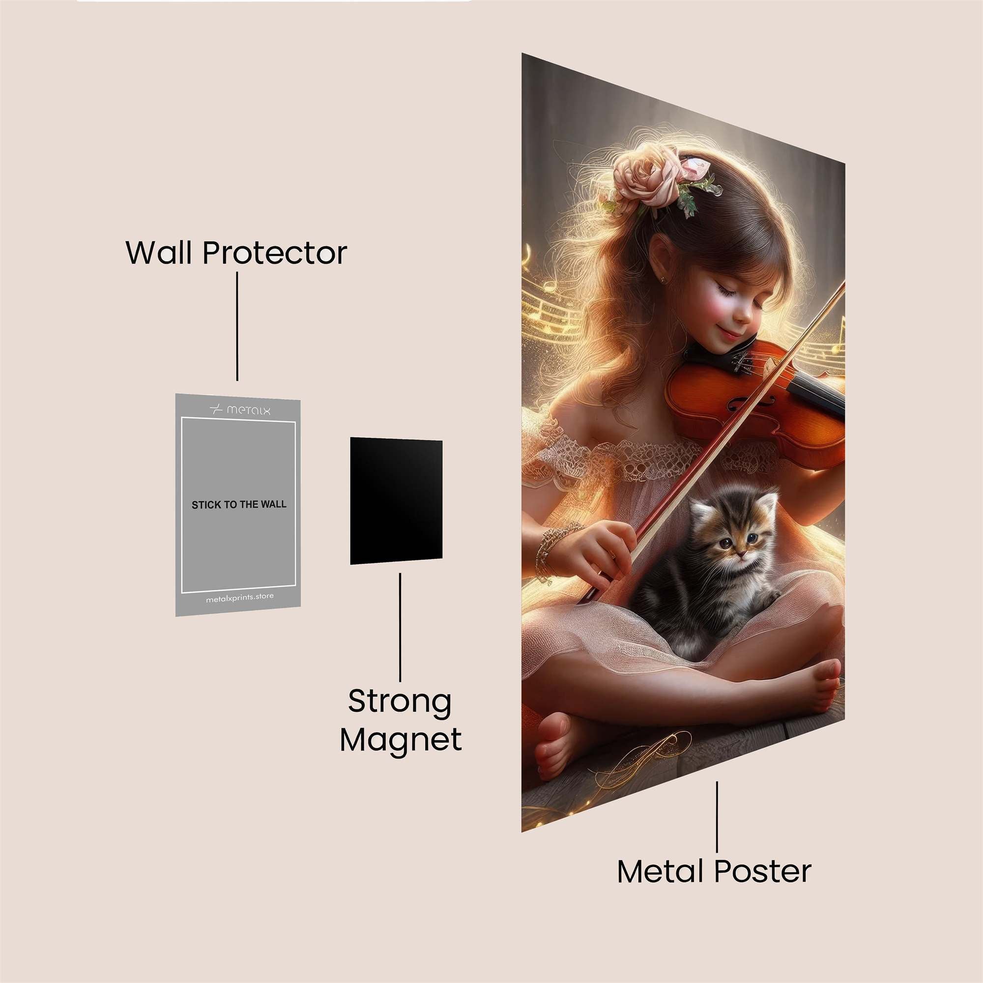 Angelica Melody Safe Wall Magnetic / M