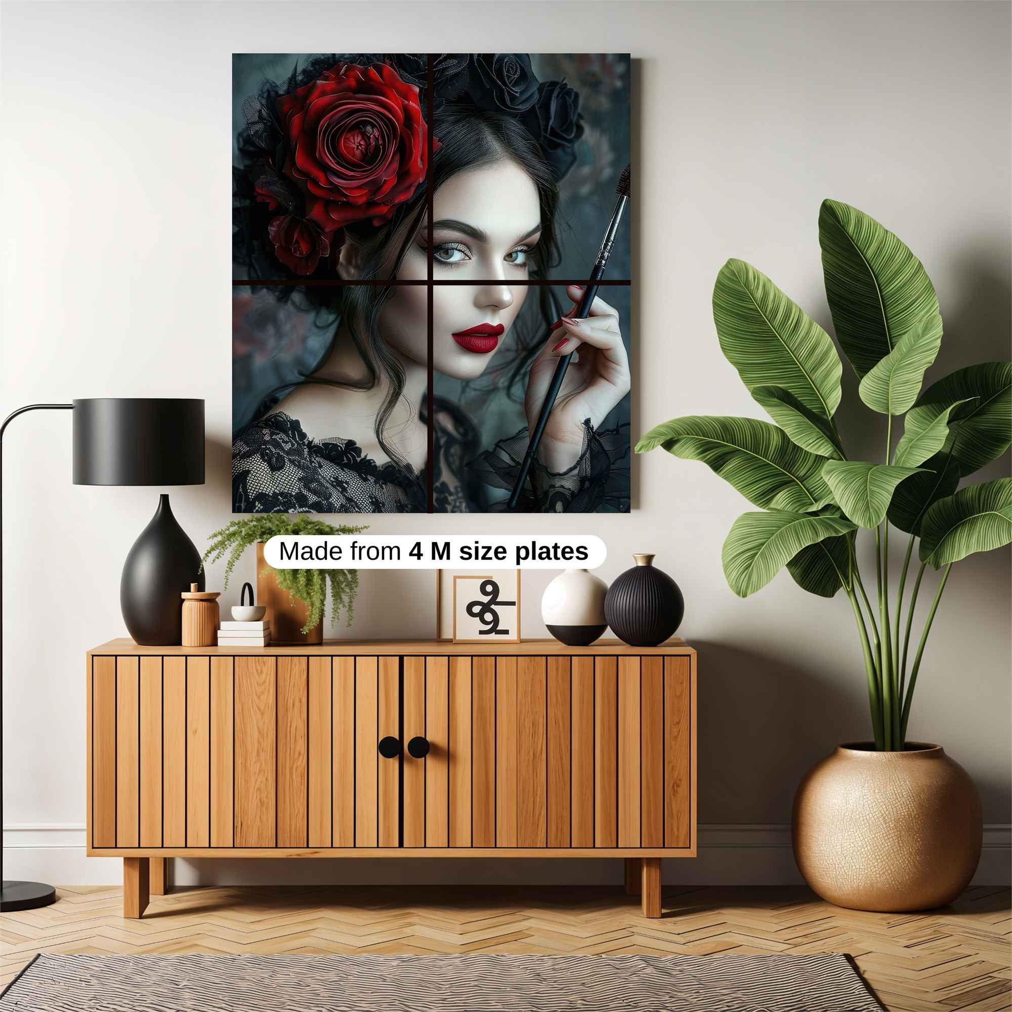 Rose Enigma Safe Wall Magnetic / M