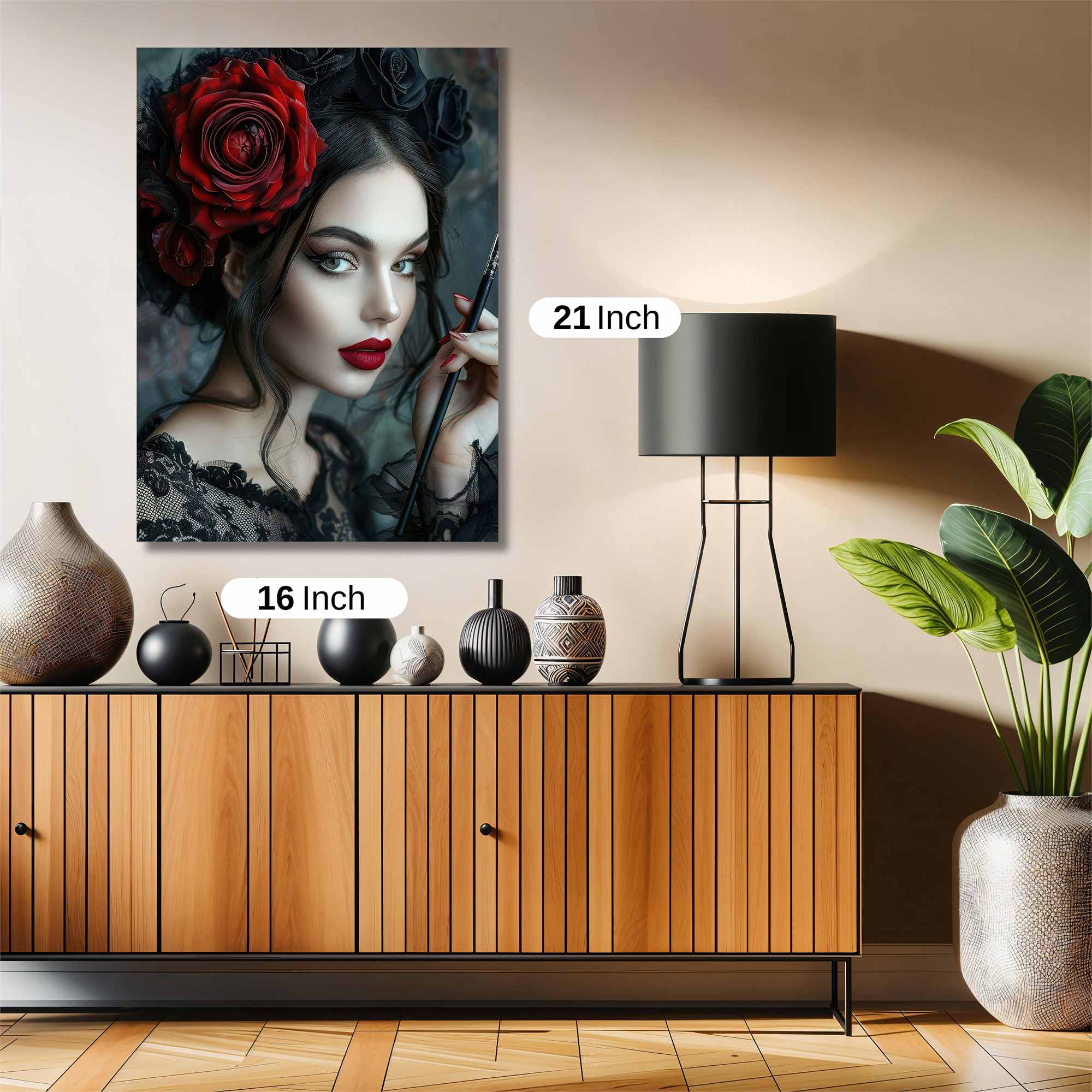 Rose Enigma Safe Wall Magnetic / M
