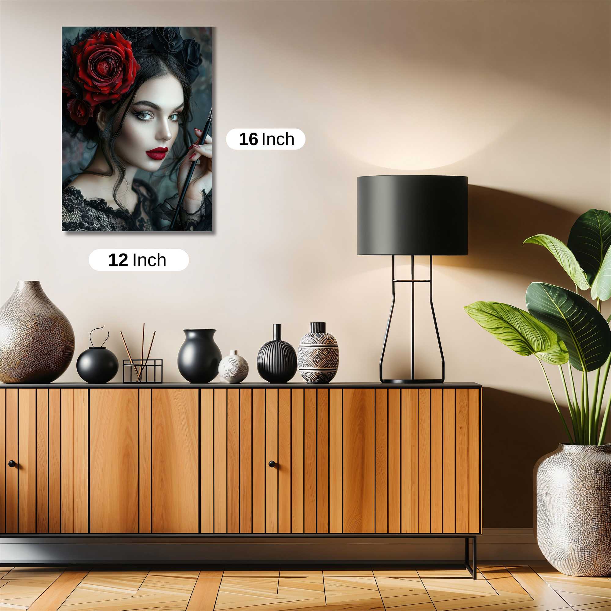 Rose Enigma Safe Wall Magnetic / M