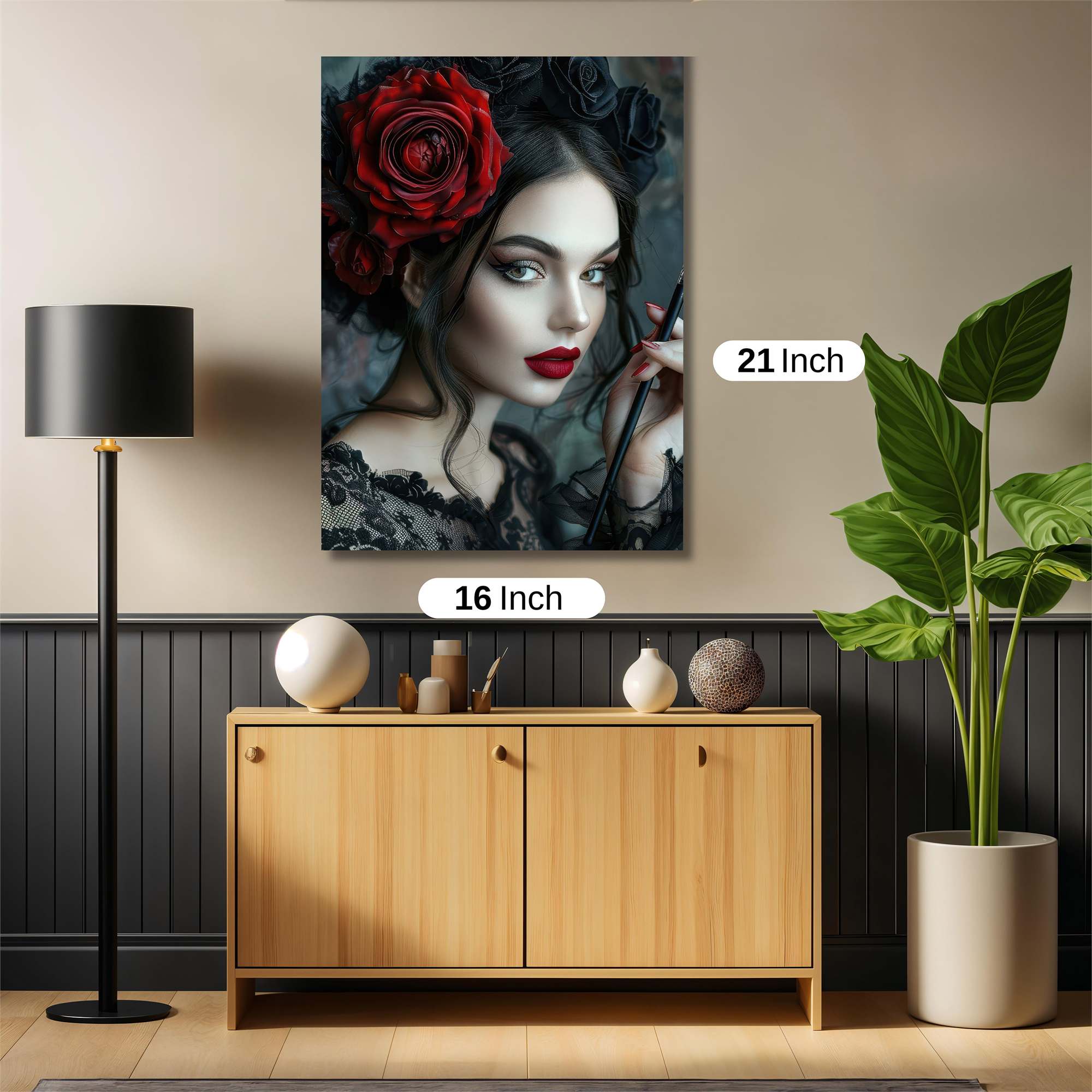 Rose Enigma Safe Wall Magnetic / M