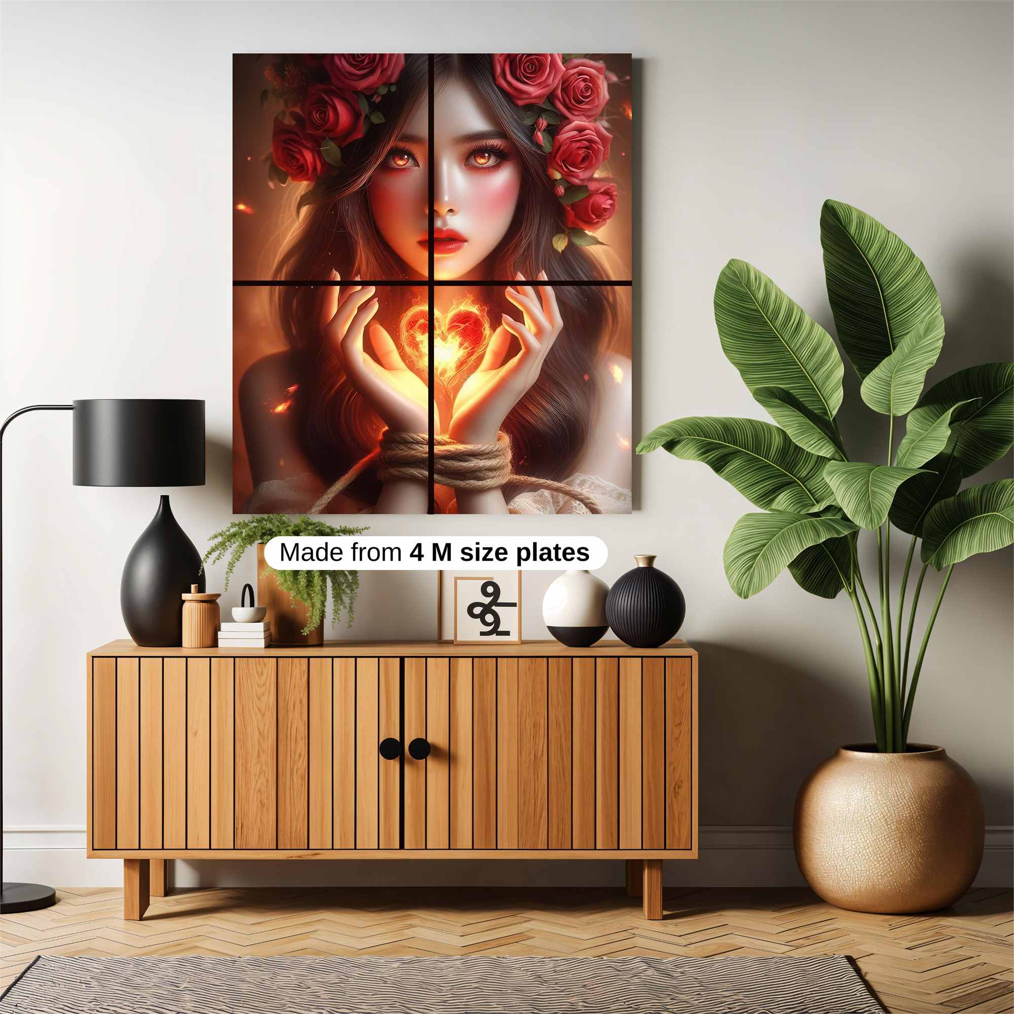 Rosebound Passion Safe Wall Magnetic / M