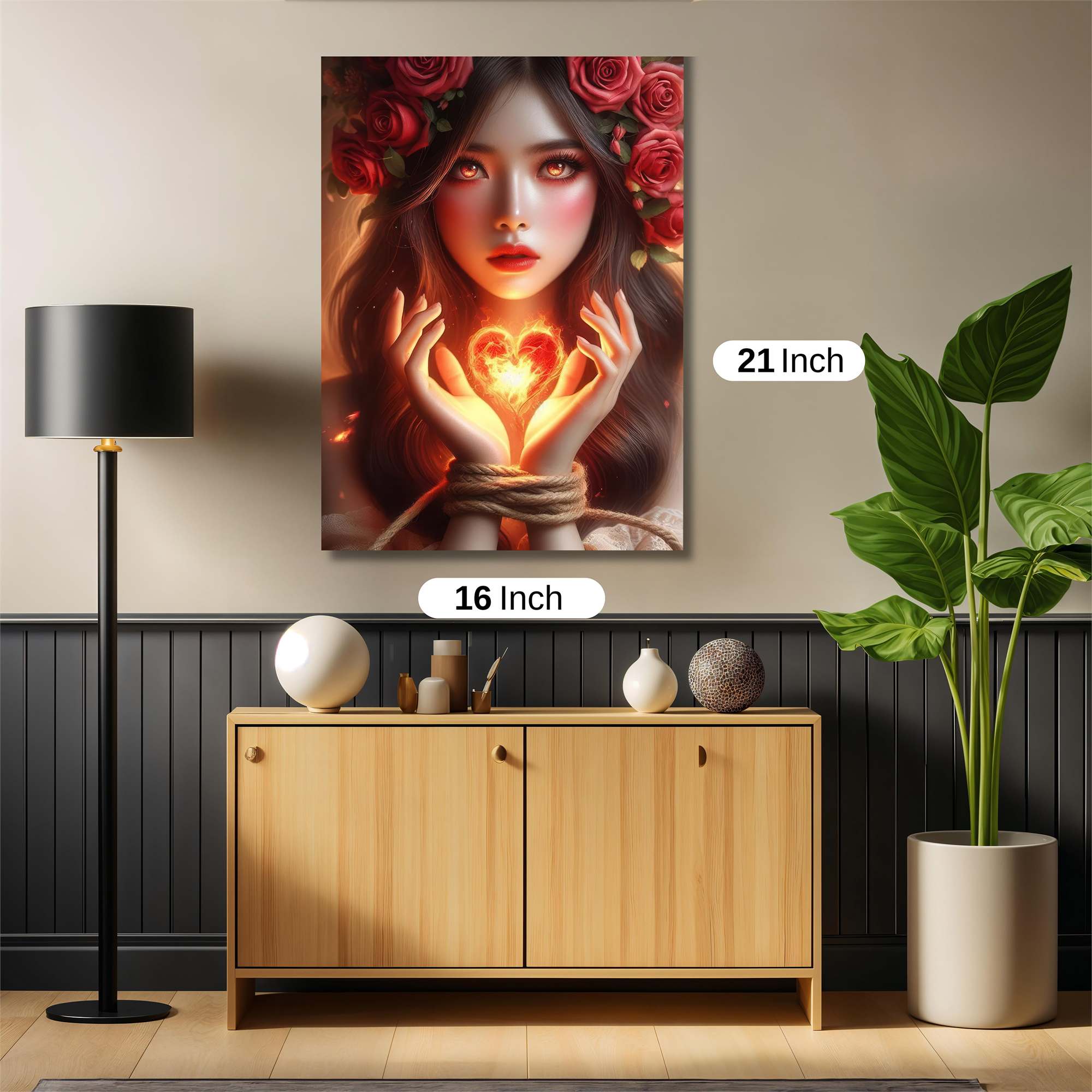 Rosebound Passion Safe Wall Magnetic / M