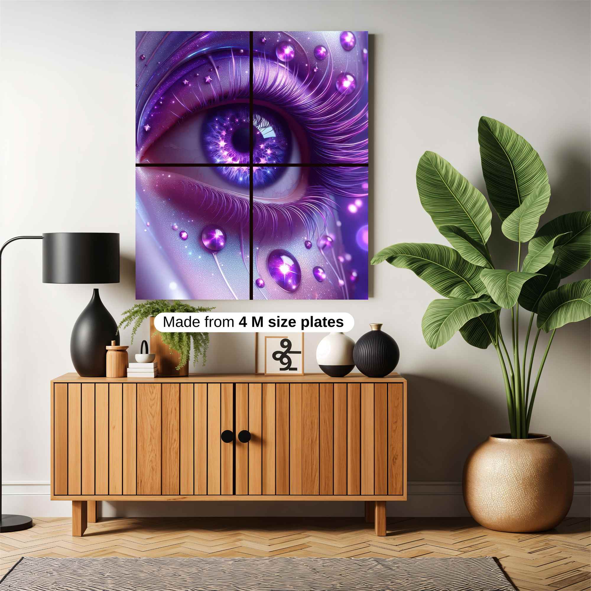 Violet Enigma Safe Wall Magnetic / M