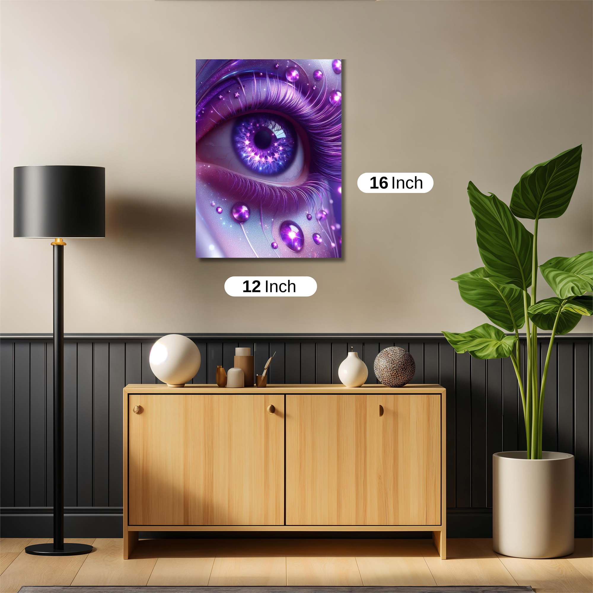 Violet Enigma Safe Wall Magnetic / M